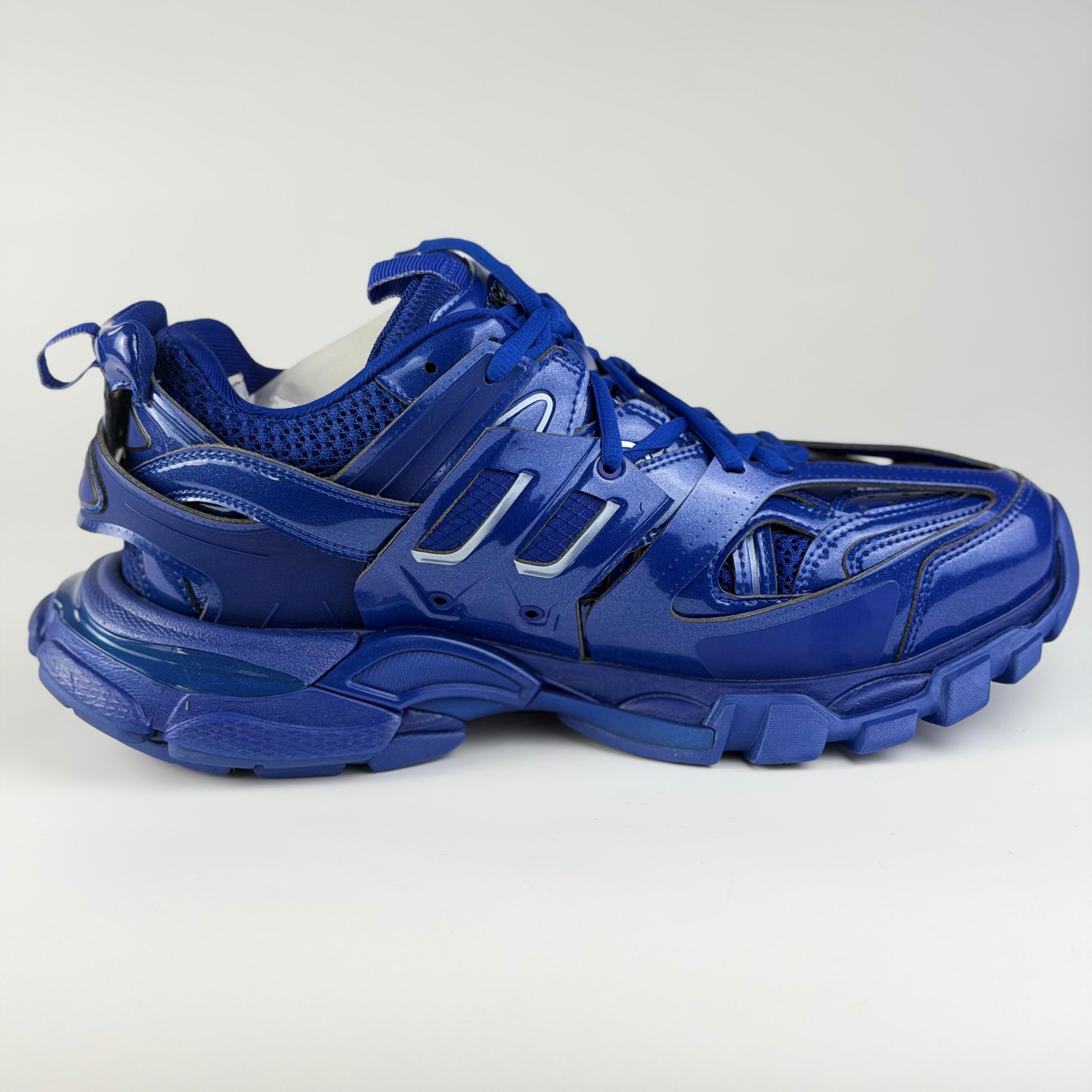 Balenciaga Track Metallic Indigo