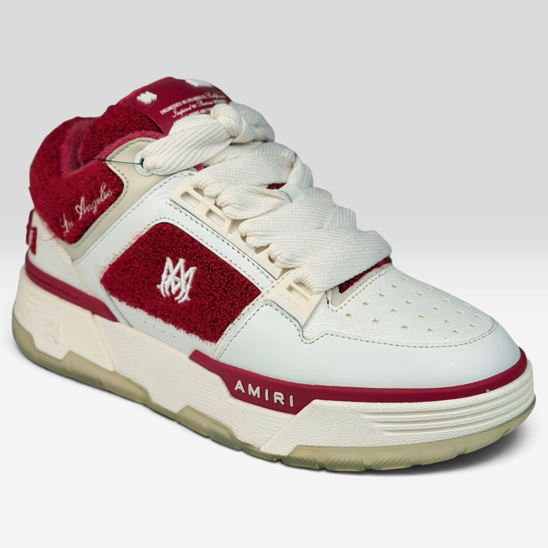 Amiri MA-1 Varsity White/Red | Sneakers Amiri