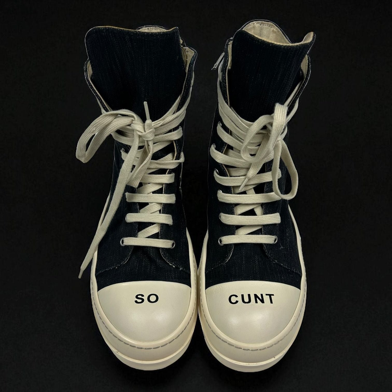 Rick Owens Ramones High "So Cunt"