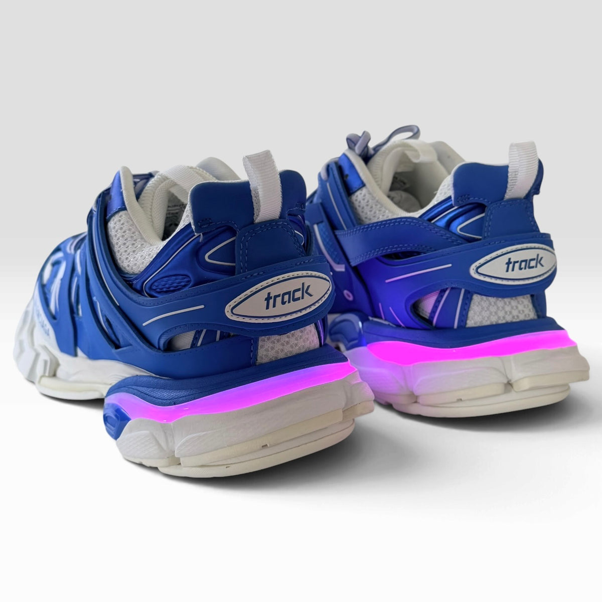Balenciaga Track LED Blue/White