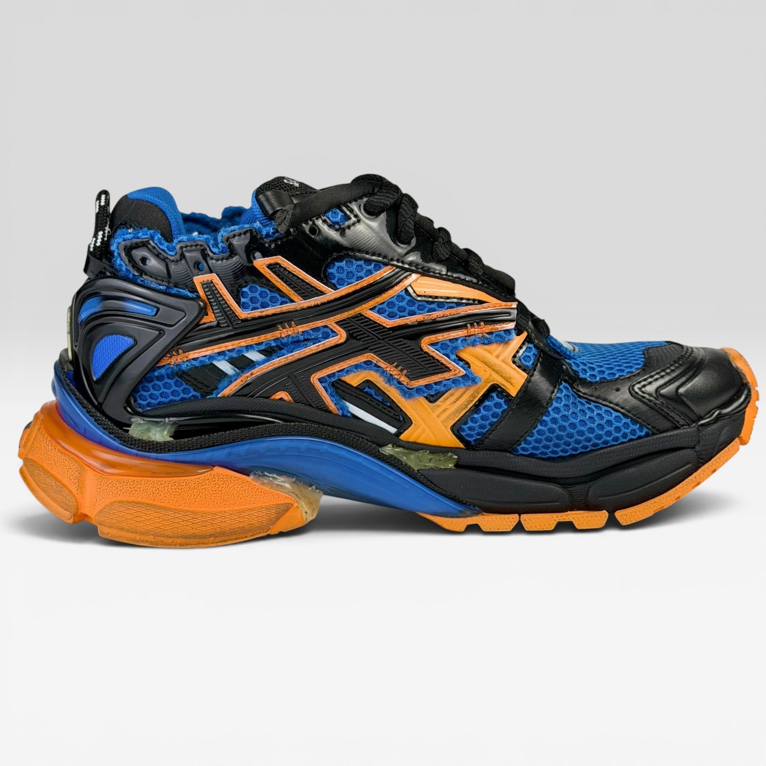 Balenciaga Runner Blue/Orange/Black Sneakers