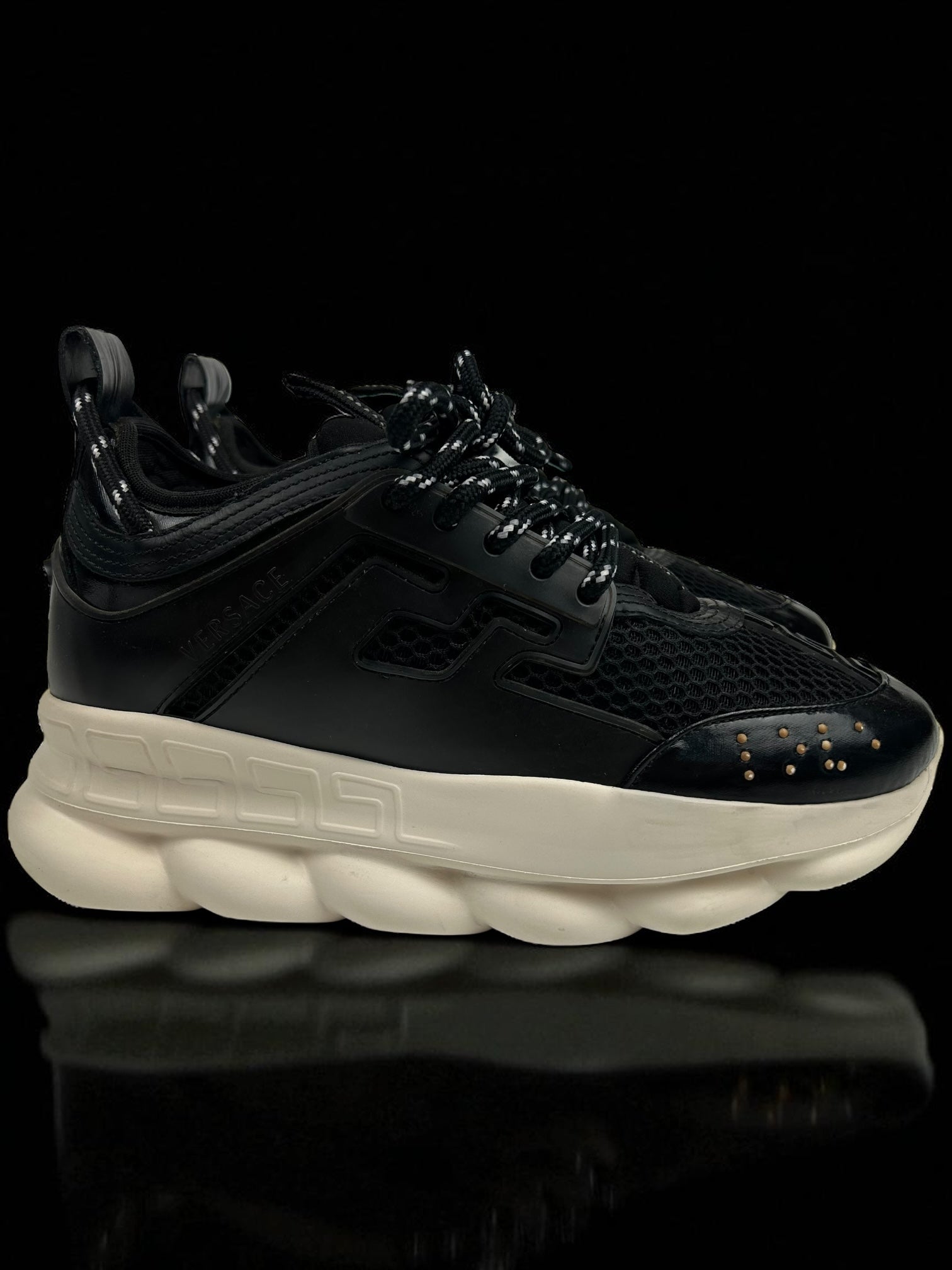 Versace Chain Reaction Black White