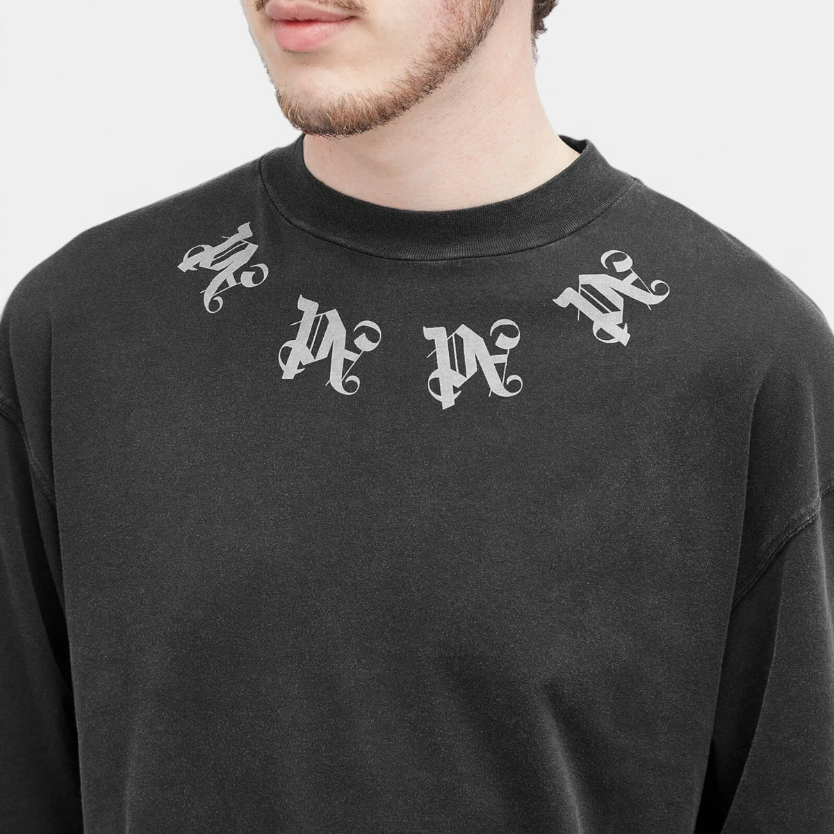 Palm Angels Statement Monogram Longsleeve