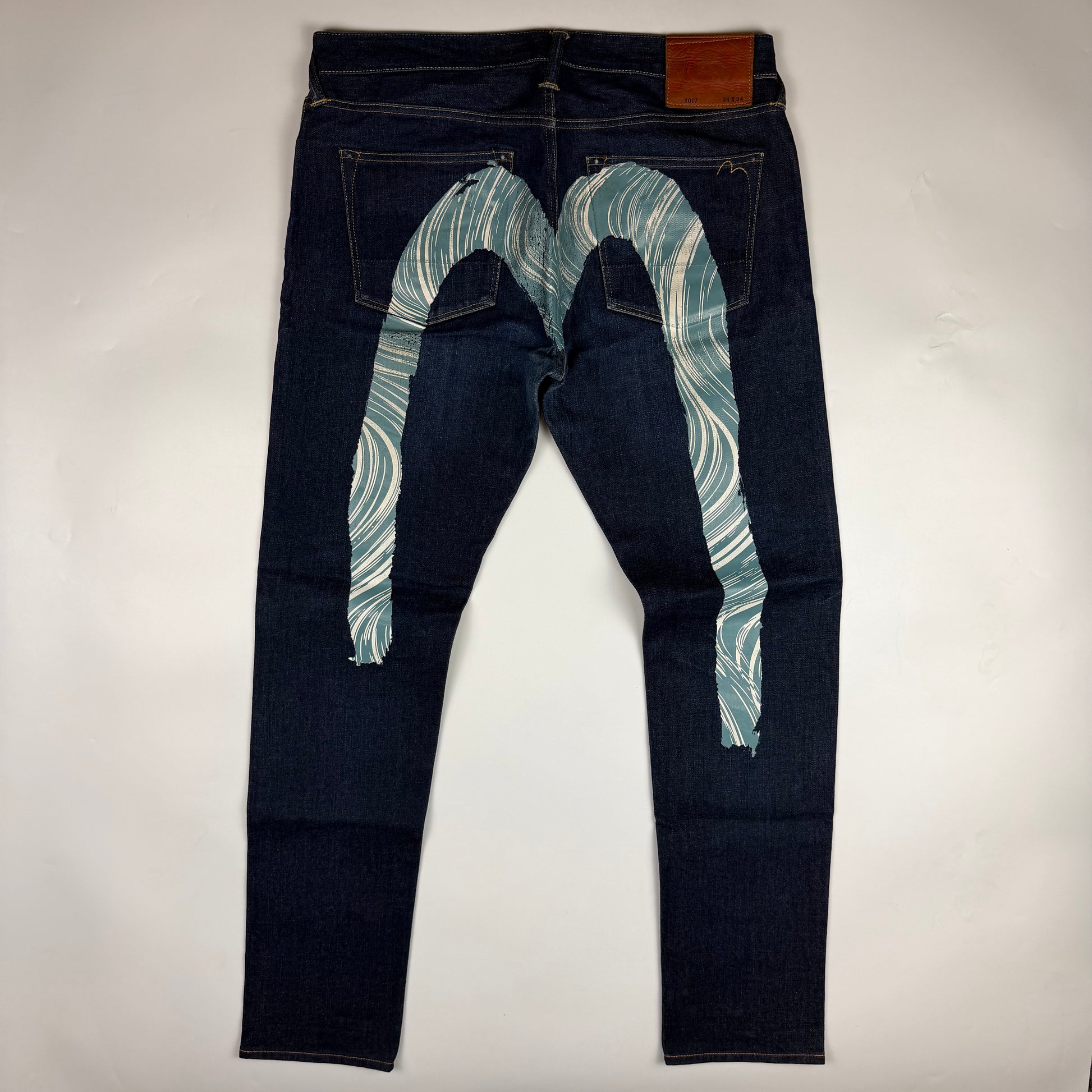 Evisu Selvedge Denim Daicock Jeans