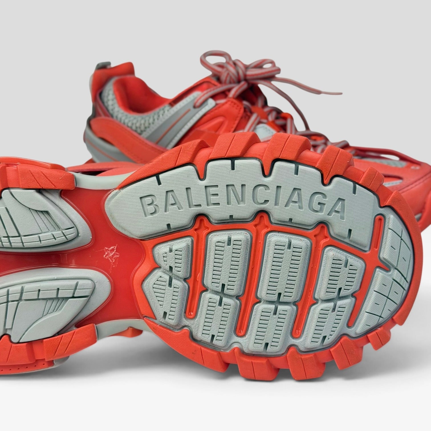 Balenciaga Track Orange/Grey Sneakers