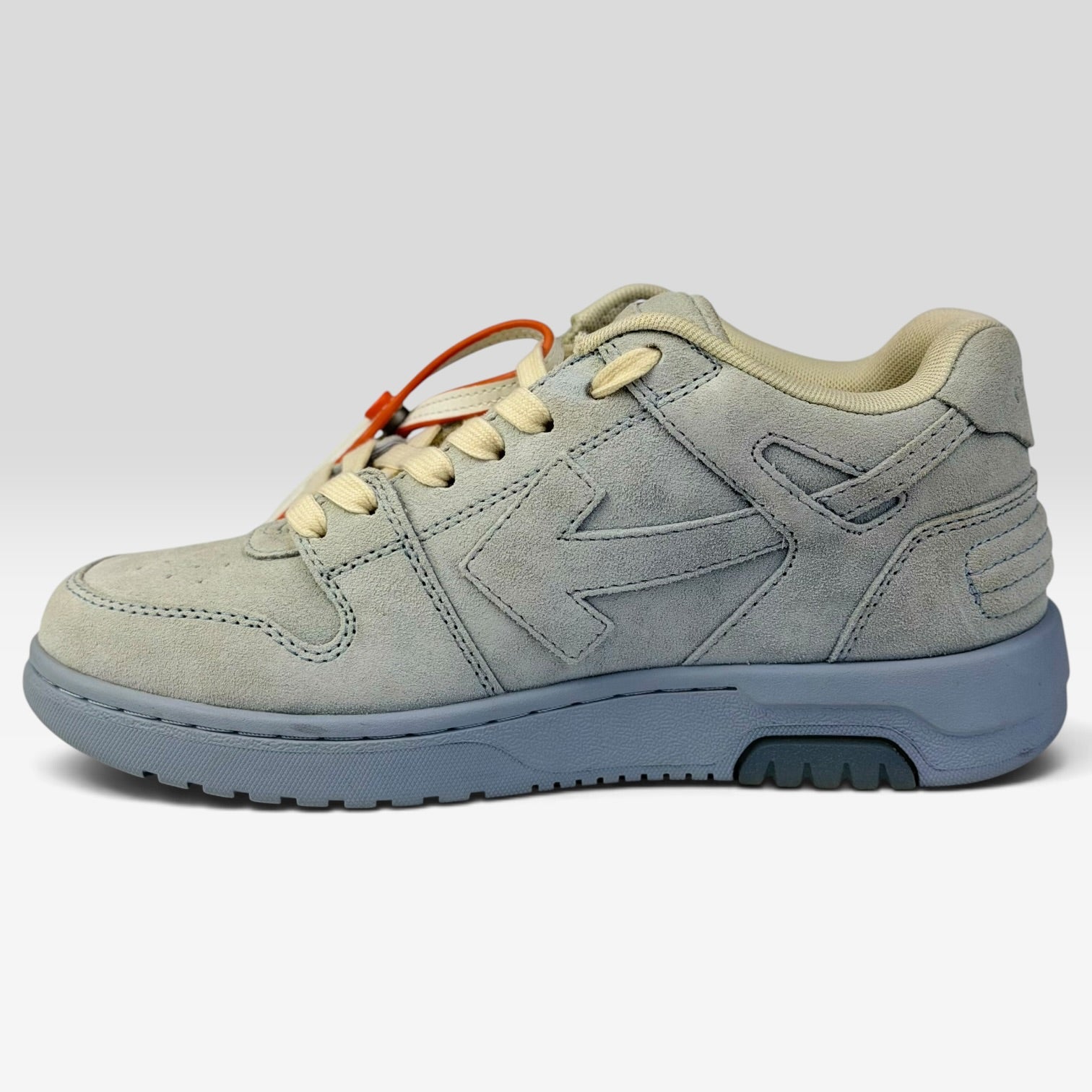 Off-White Out Of Office Light Blue Suede | Sneakers Off-White