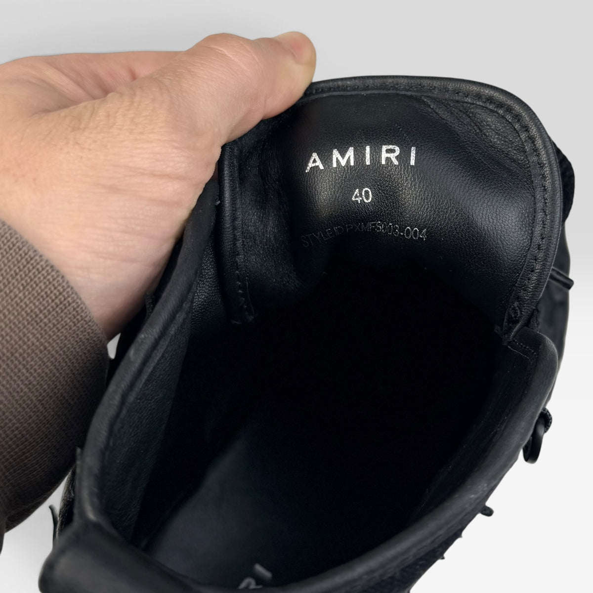 Amiri Stars Court High Black