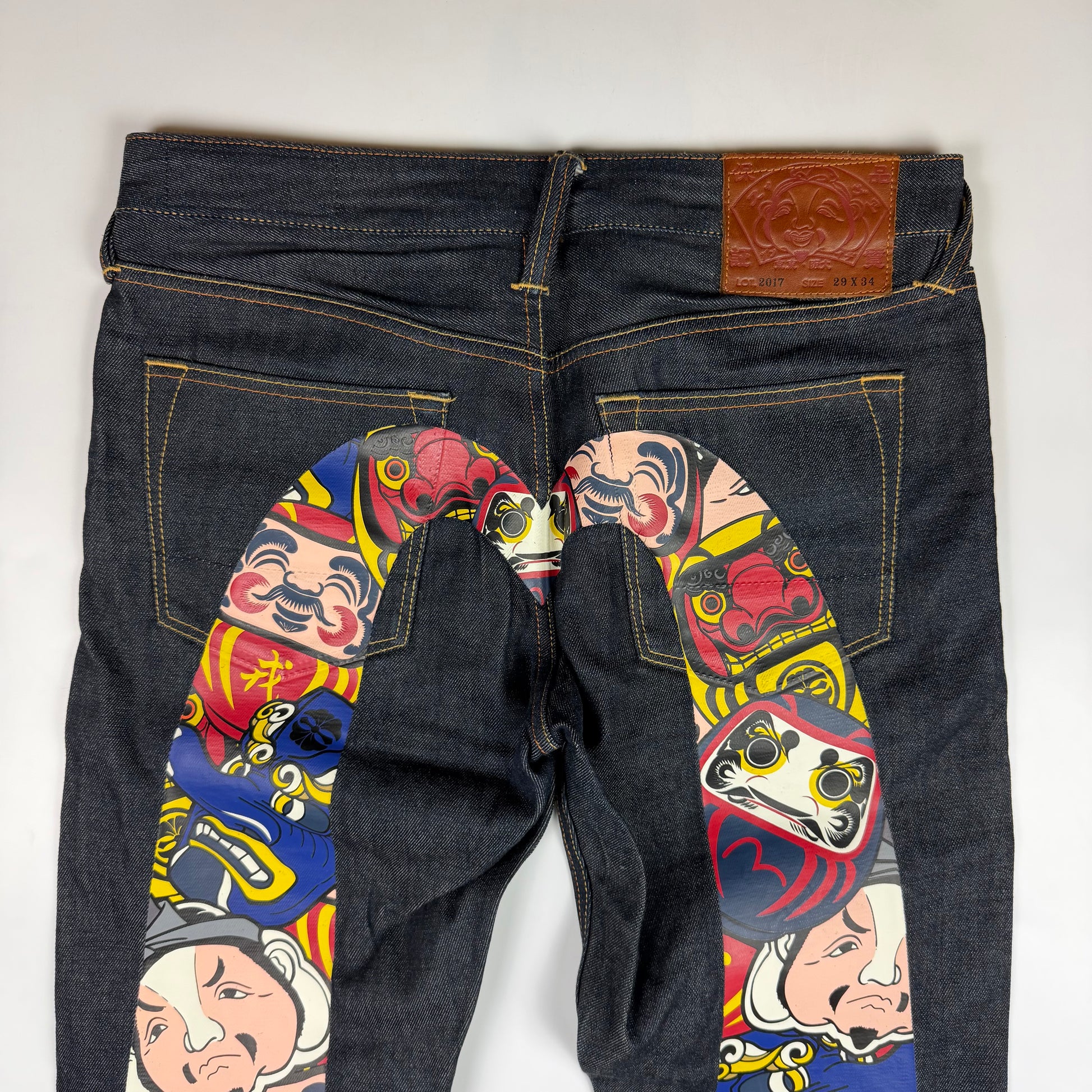 Evisu Buddha Daicock Jeans