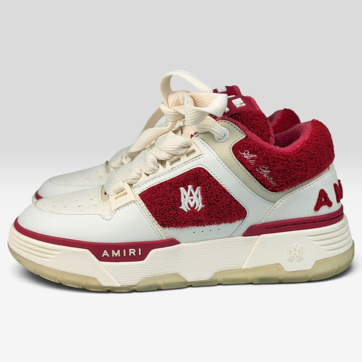 Amiri MA-1 Varsity White/Red | Sneakers Amiri