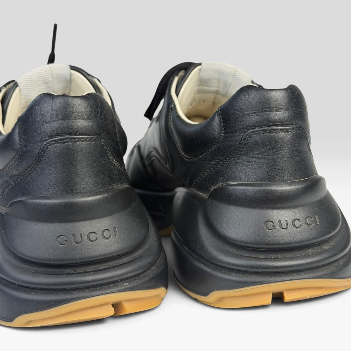 Gucci Rhyton Web Print Black