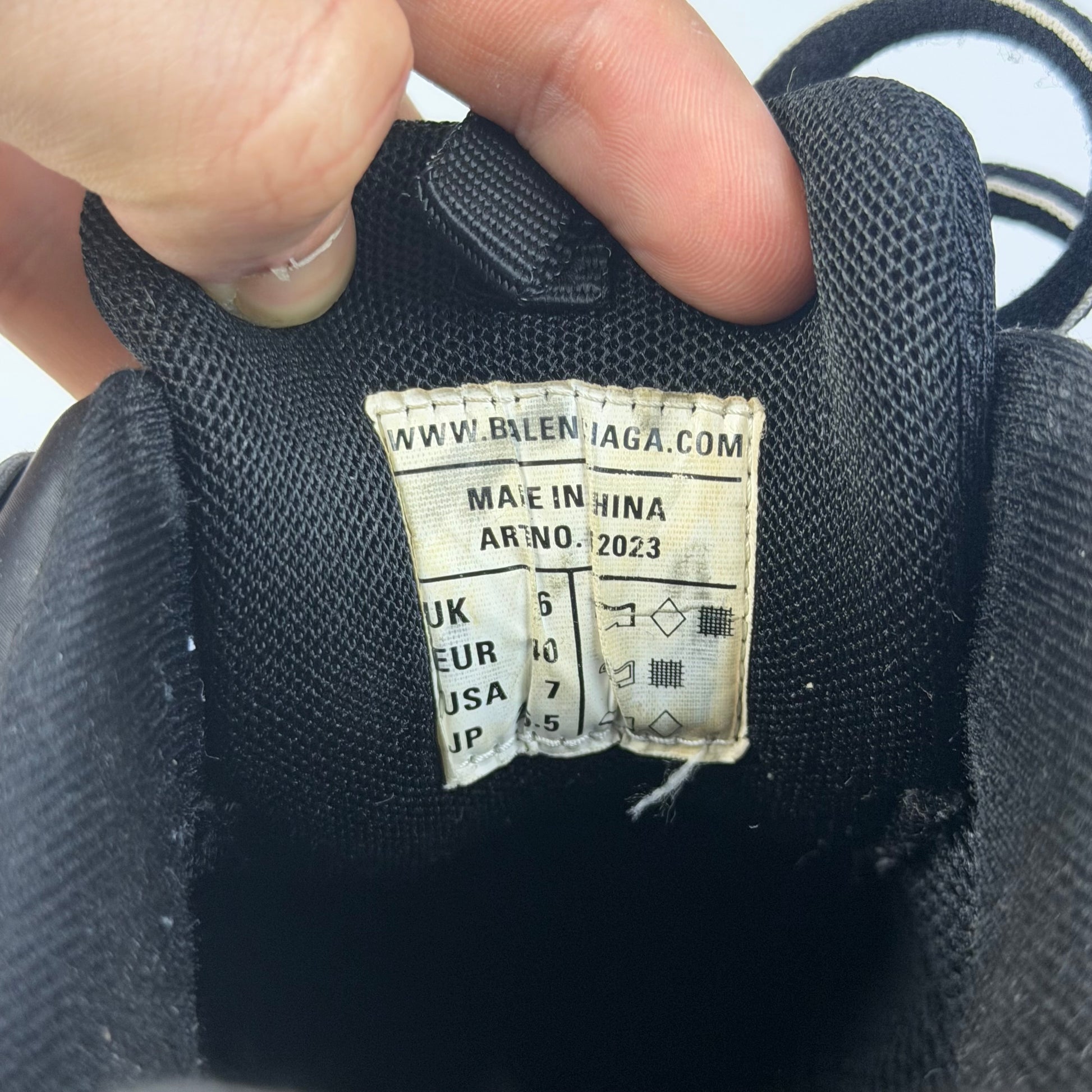 Balenciaga Track Black