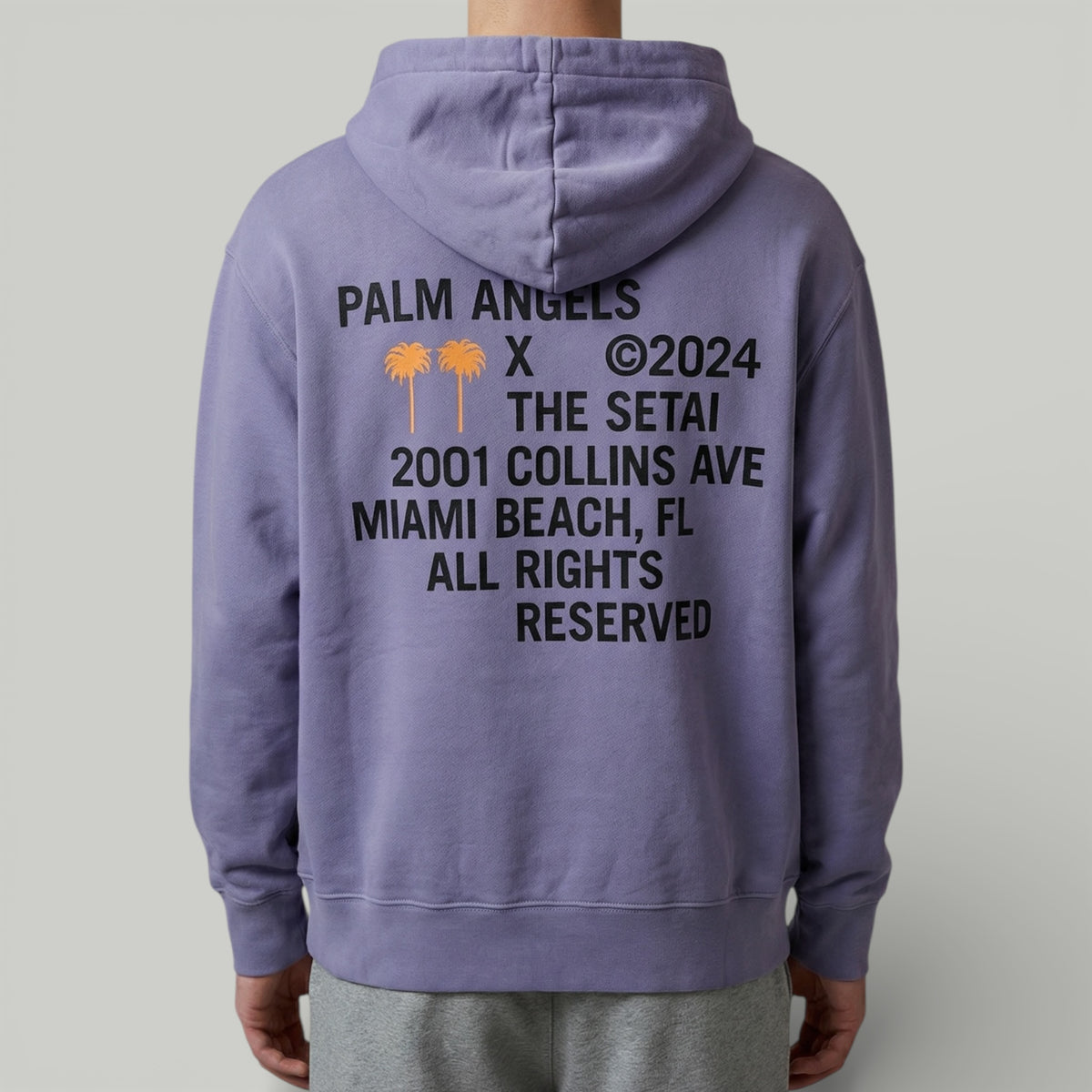 Palm Angels Setai Exclusive Hoodie
