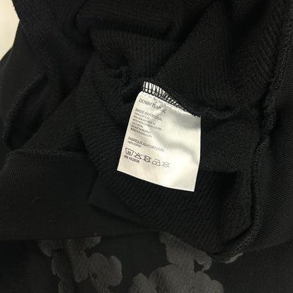 Denim Tears Black Monochrome Hoodie