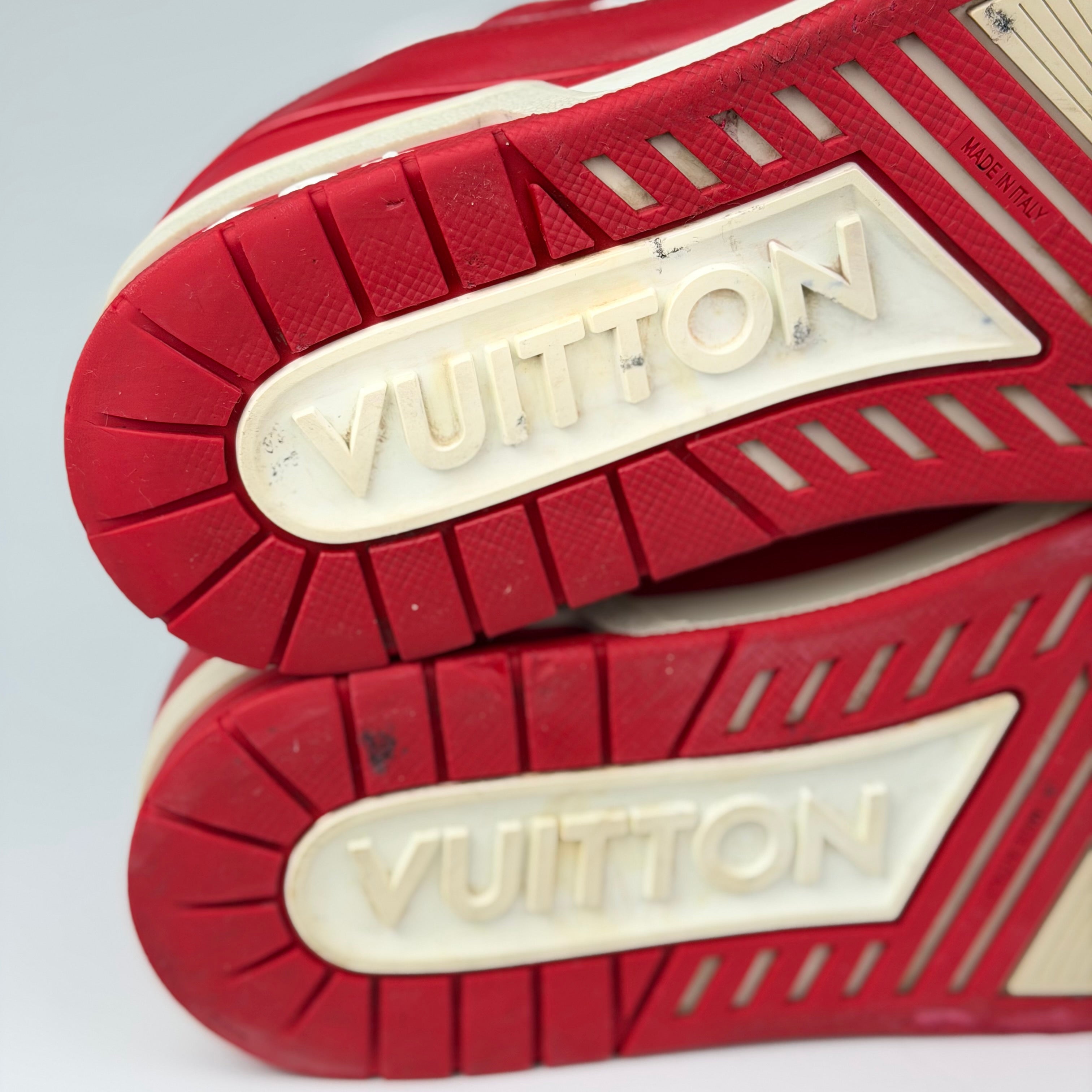Louis Vuitton LV Trainer Red