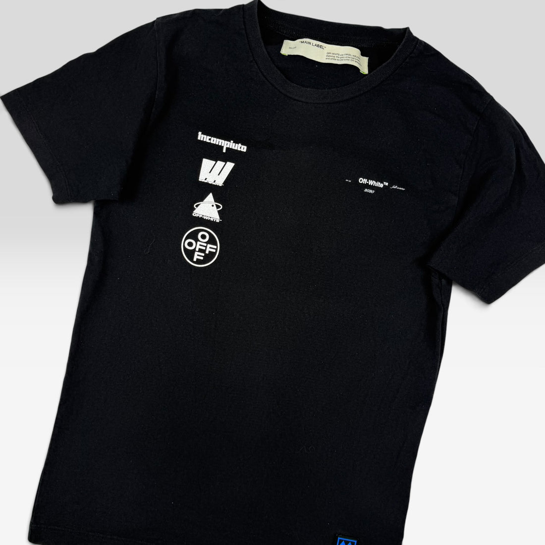 Off-White Mariana De Silva Print T-Shirt Black