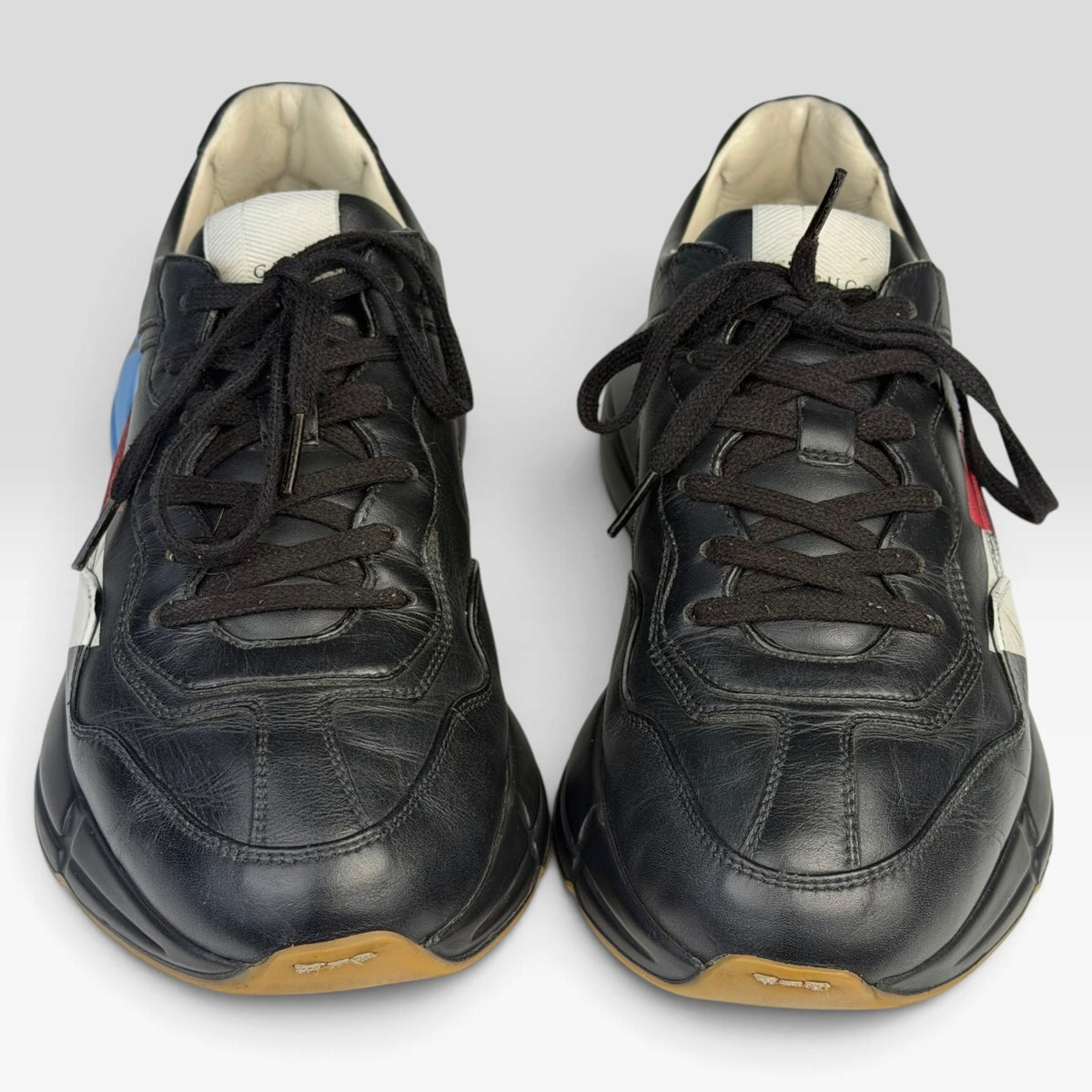 Gucci Rhyton Web Print Black