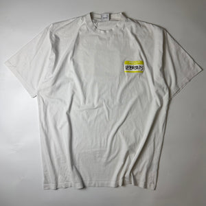 Vetements Hello My Name Is Vetements T-shirt