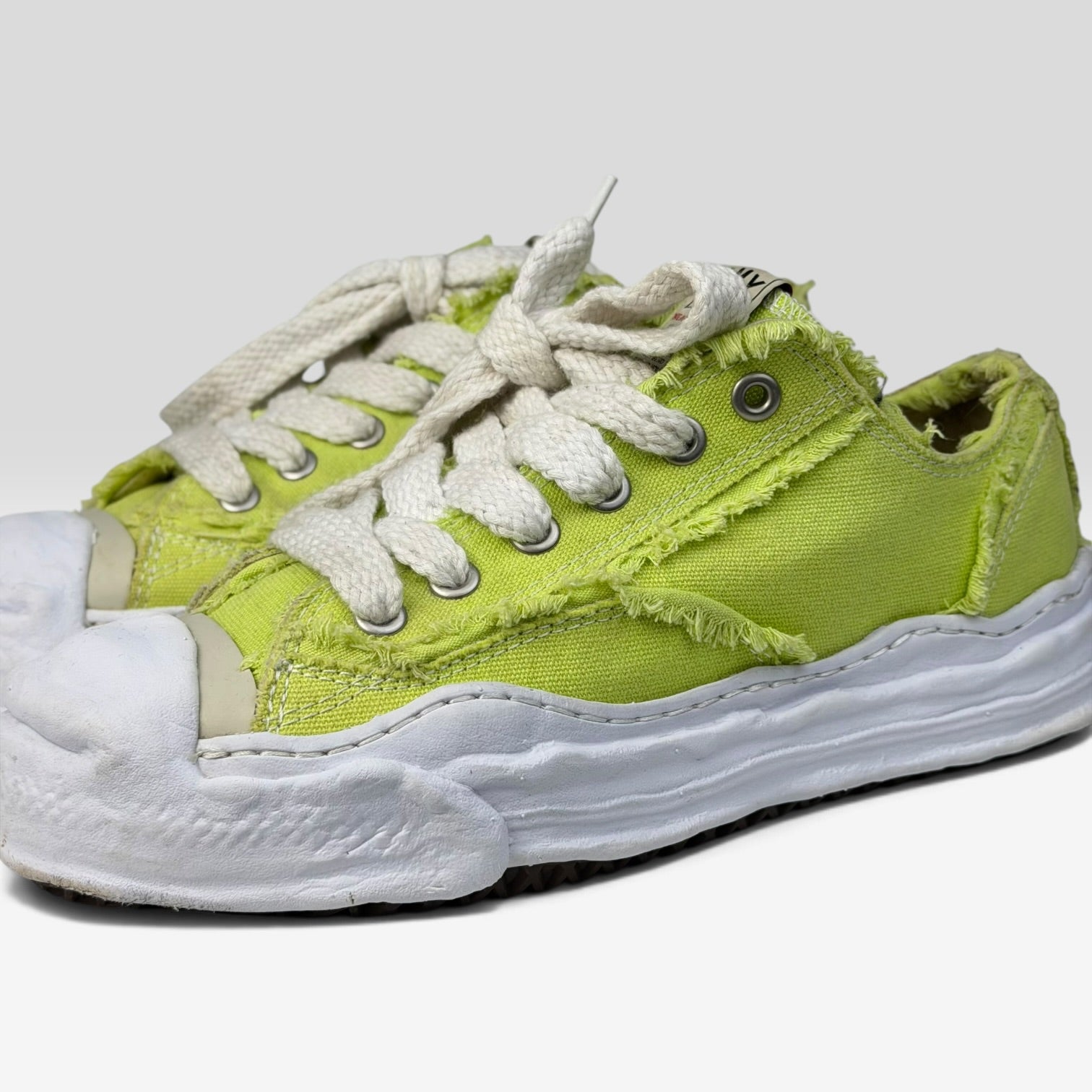 Maison Mihara Yasuhiro Hank Canvas Low Green