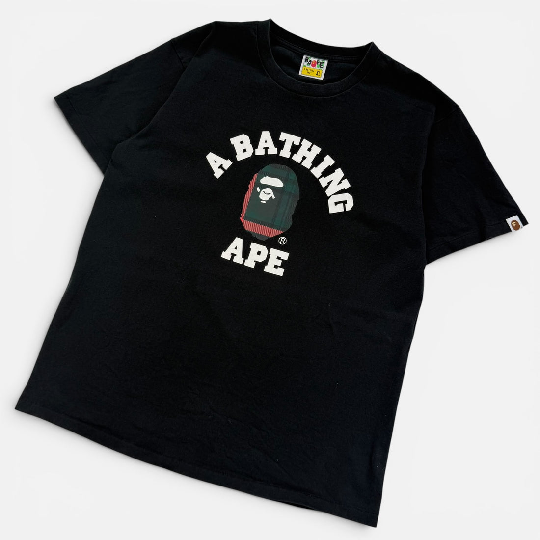 Bape Patchwork College Logo T-shirt