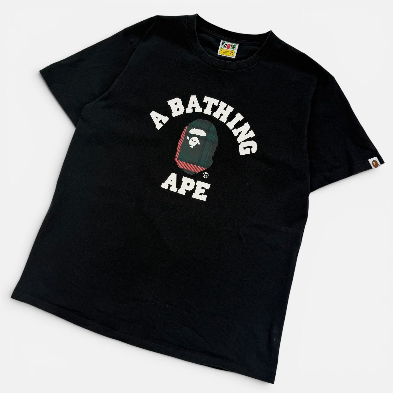 Bape Patchwork College Logo T-shirt
