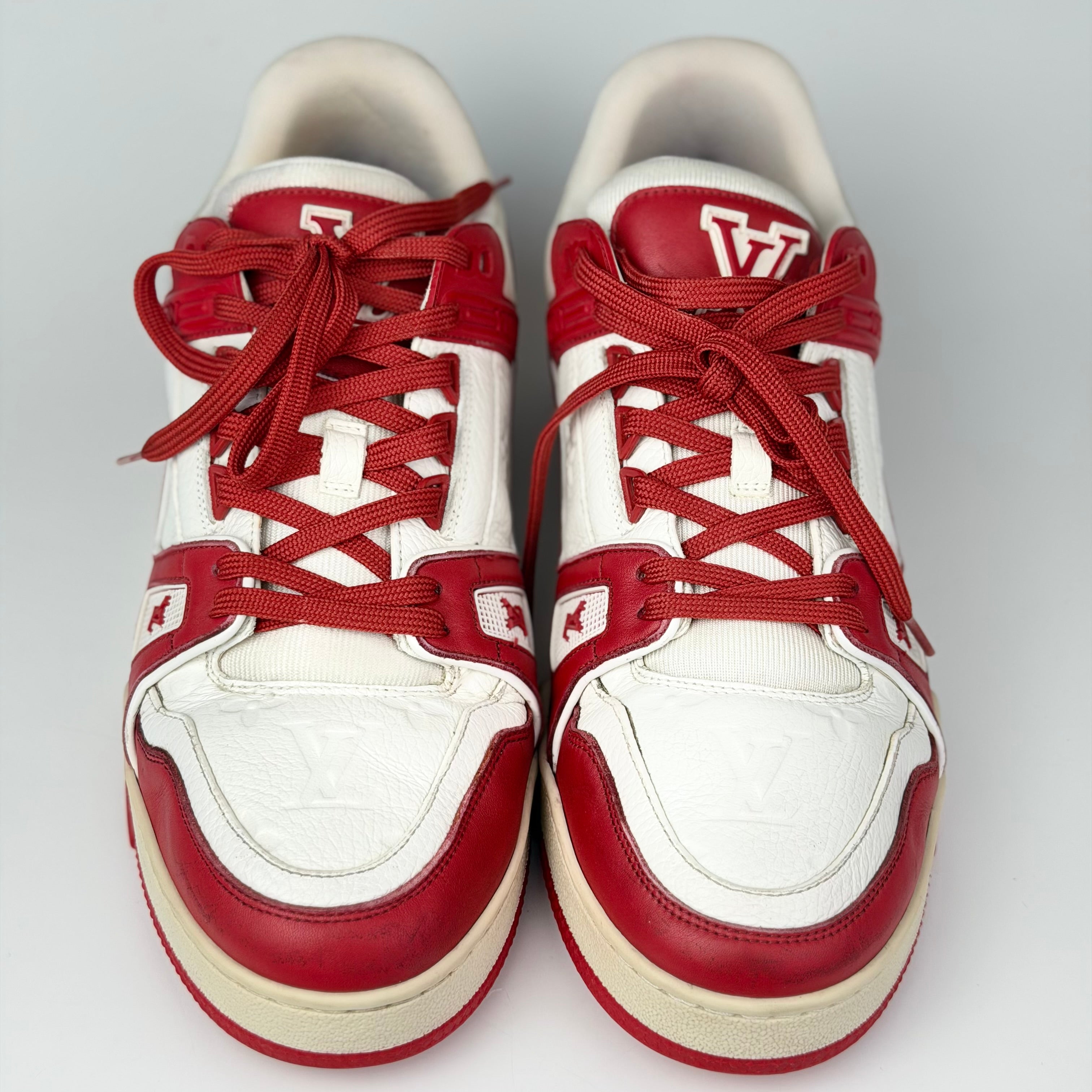 Louis Vuitton LV Trainer Red