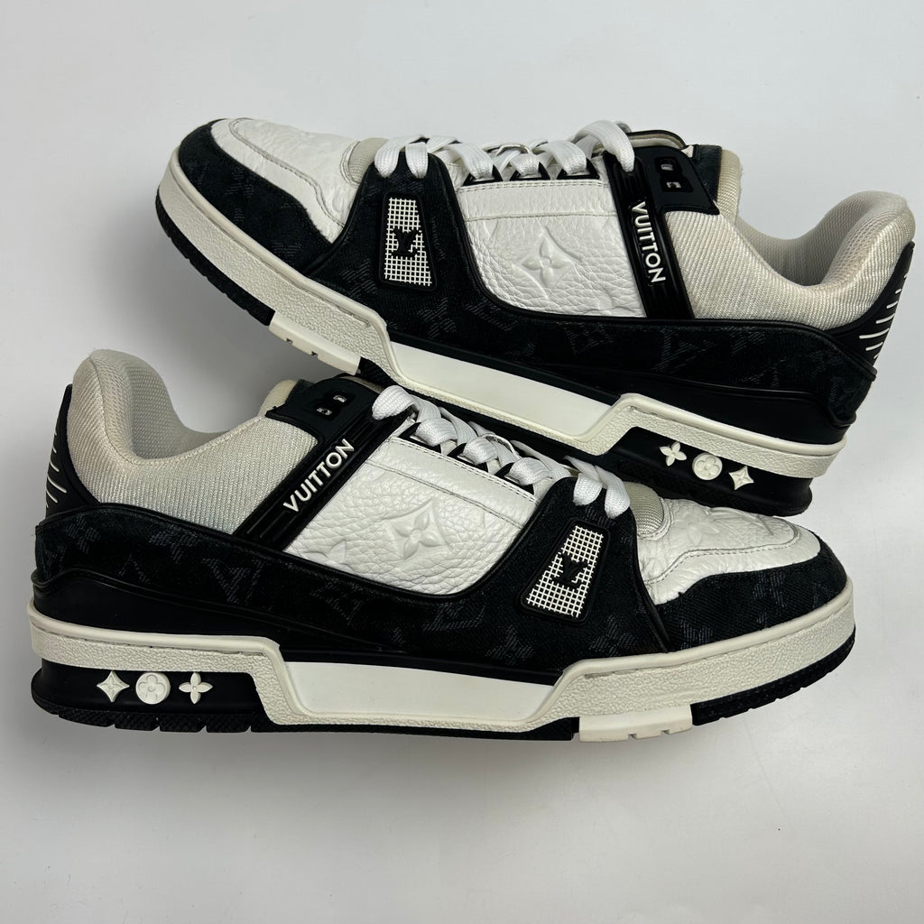 Louis Vuitton LV Trainer Black Denim