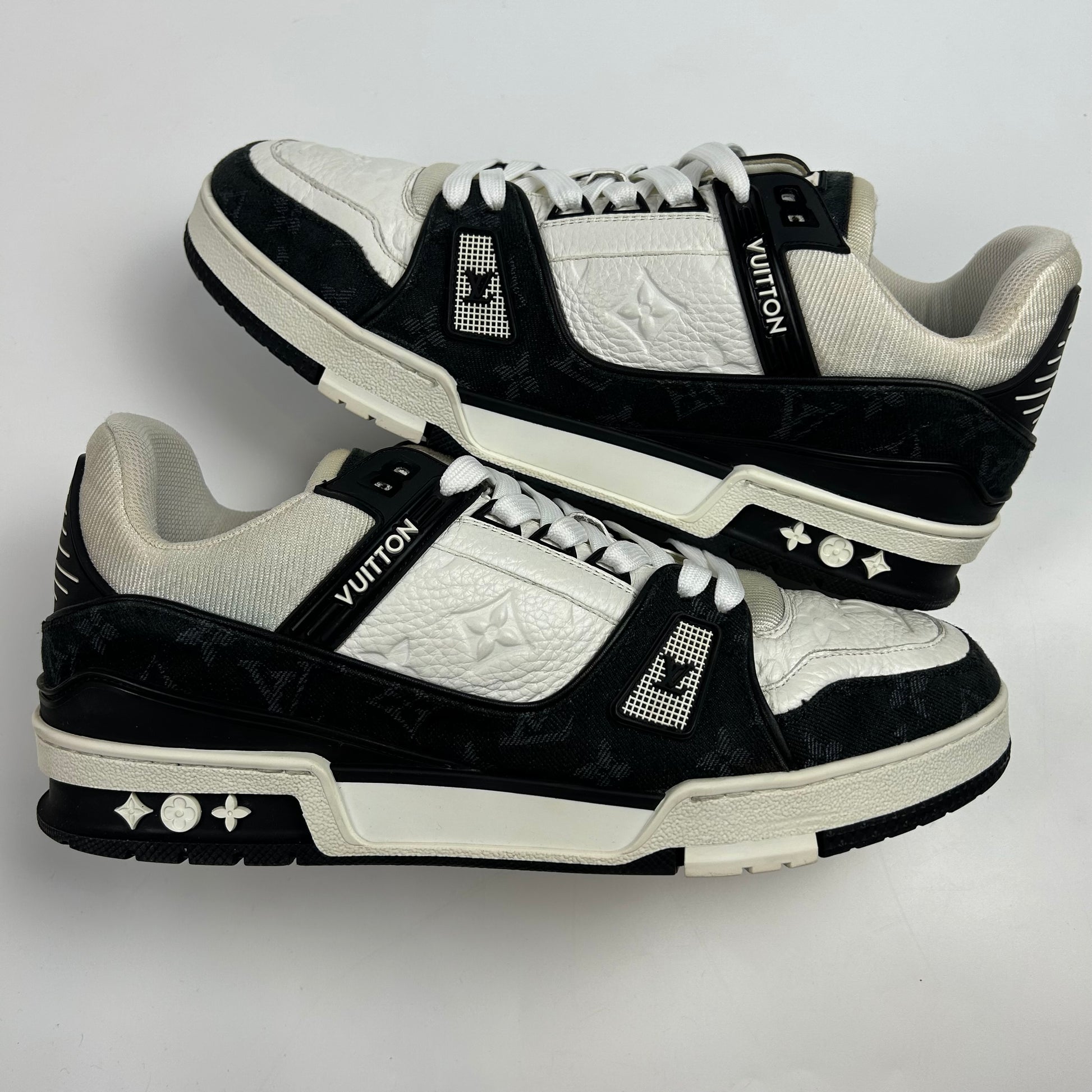 Louis Vuitton LV Trainer Black Denim