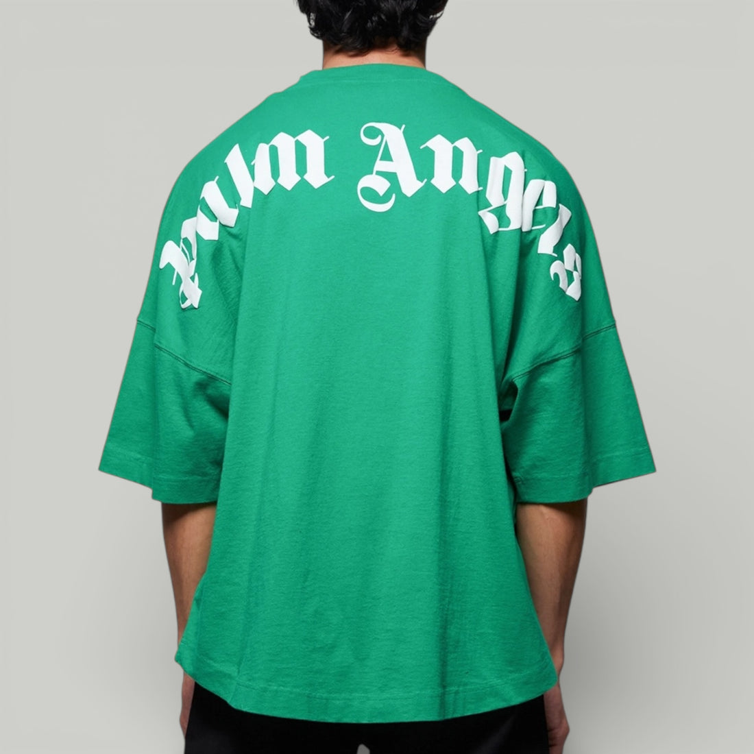 Palm Angels Green Logo T-shirt