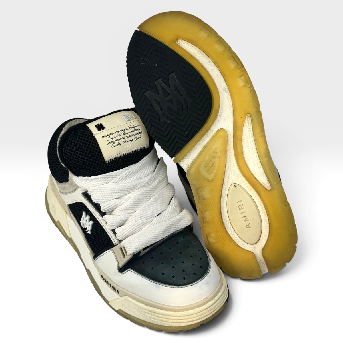 Amiri MA-1 Sneakers Black/White