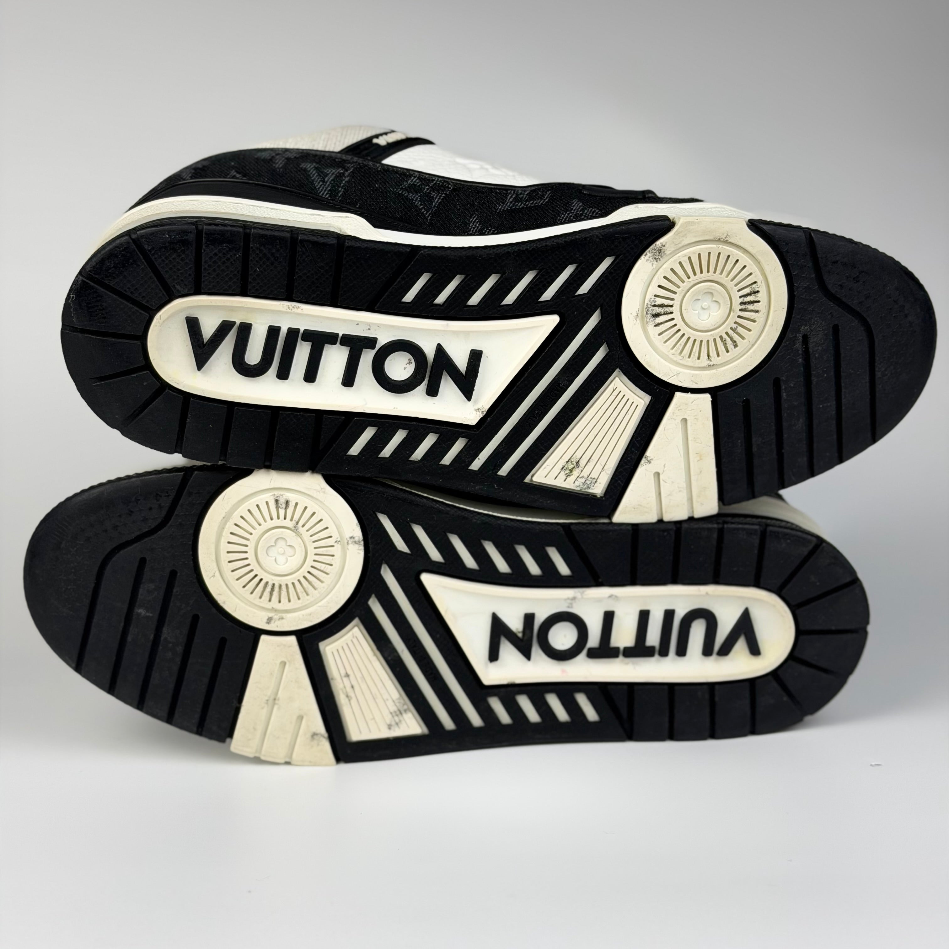 Louis Vuitton LV Trainer Black Denim