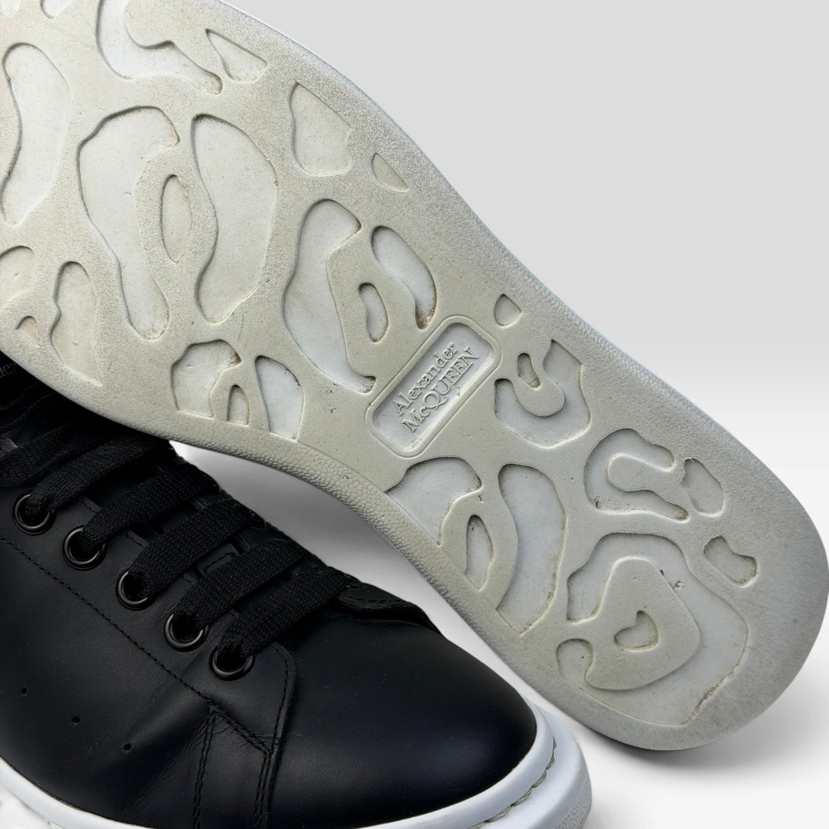 Alexander McQueen Oversized Sneakers Black/White