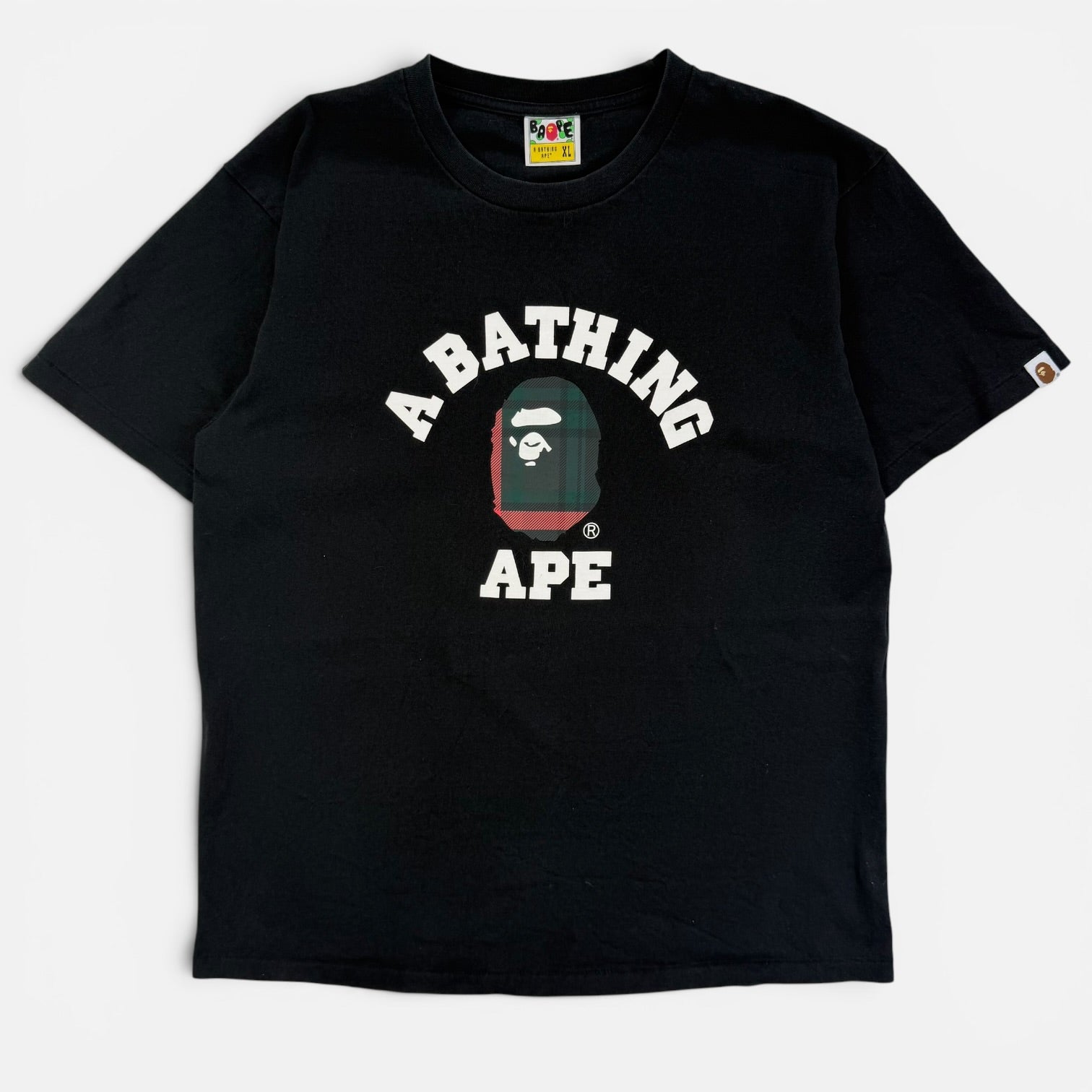 Bape Patchwork College Logo T-shirt