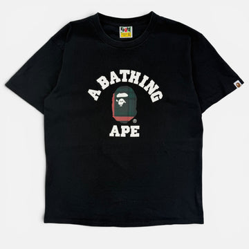 Bape Patchwork College Logo T-shirt