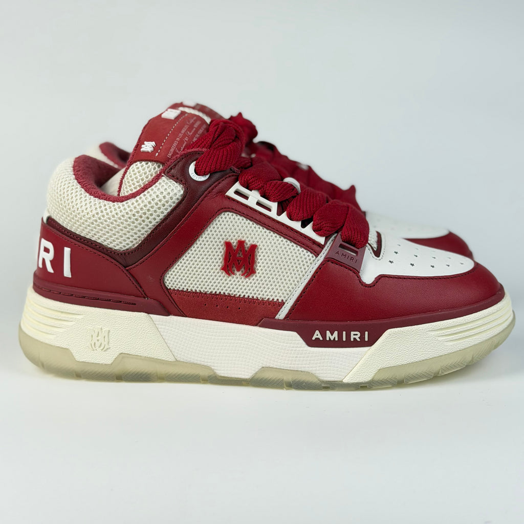 Amiri MA-1 Quad Deep Red Sneakers