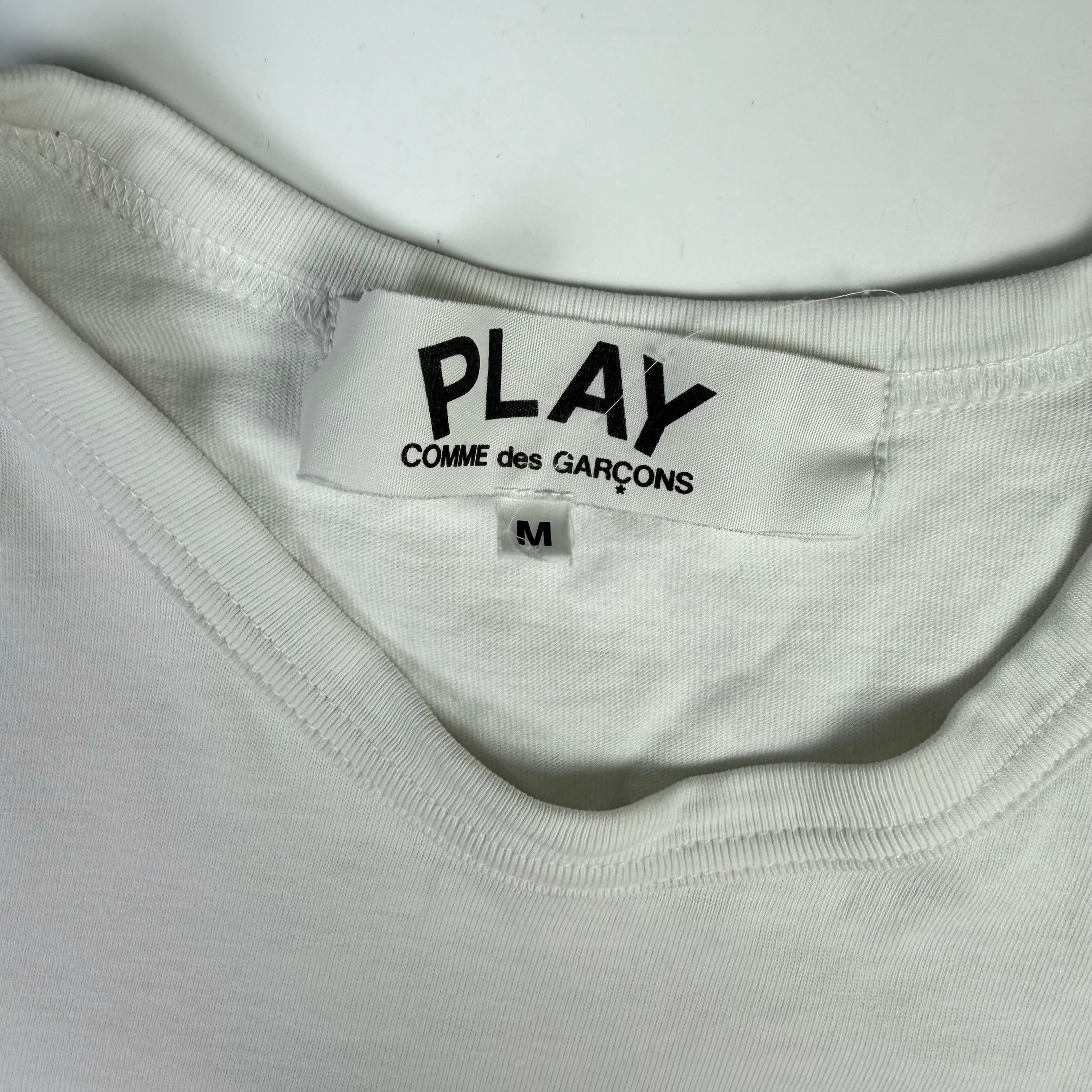 Comme Des Garcons Play Gold Heart T-shirt