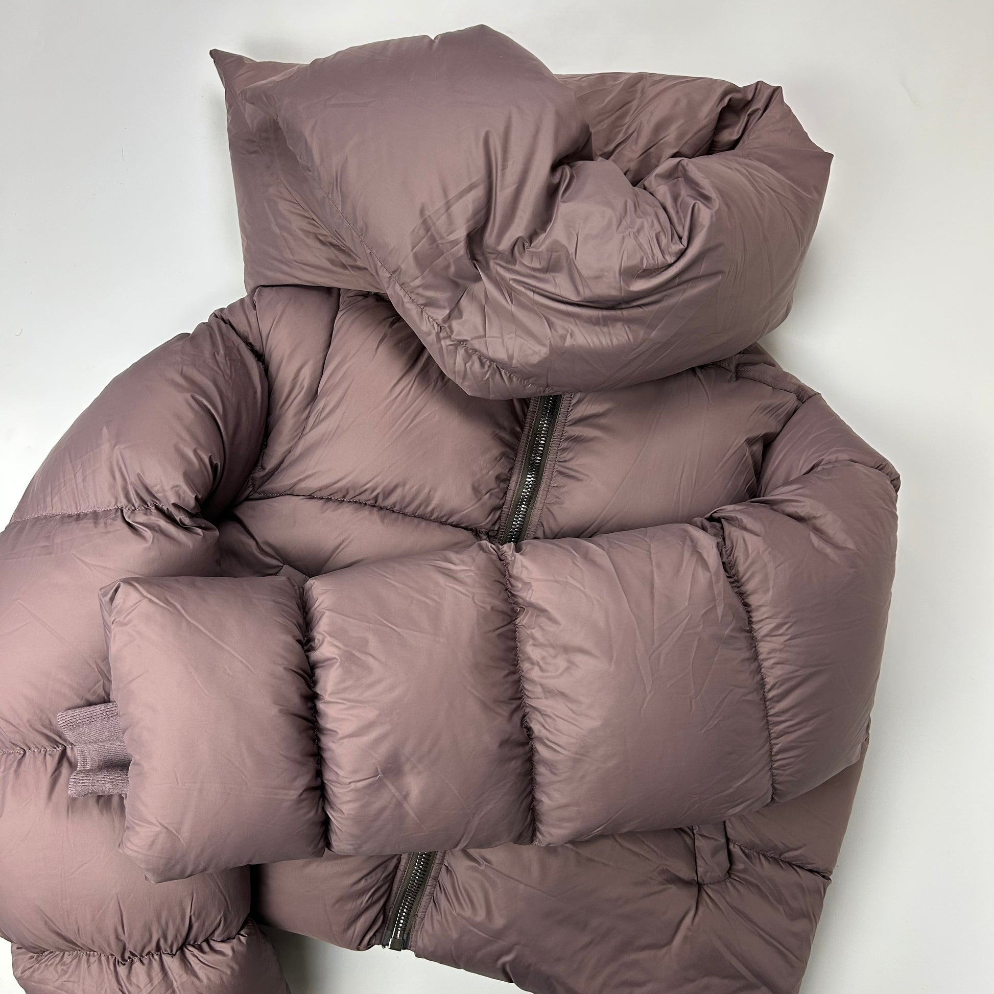 Rick Owens Funnel Neck Down Puffer Jacket