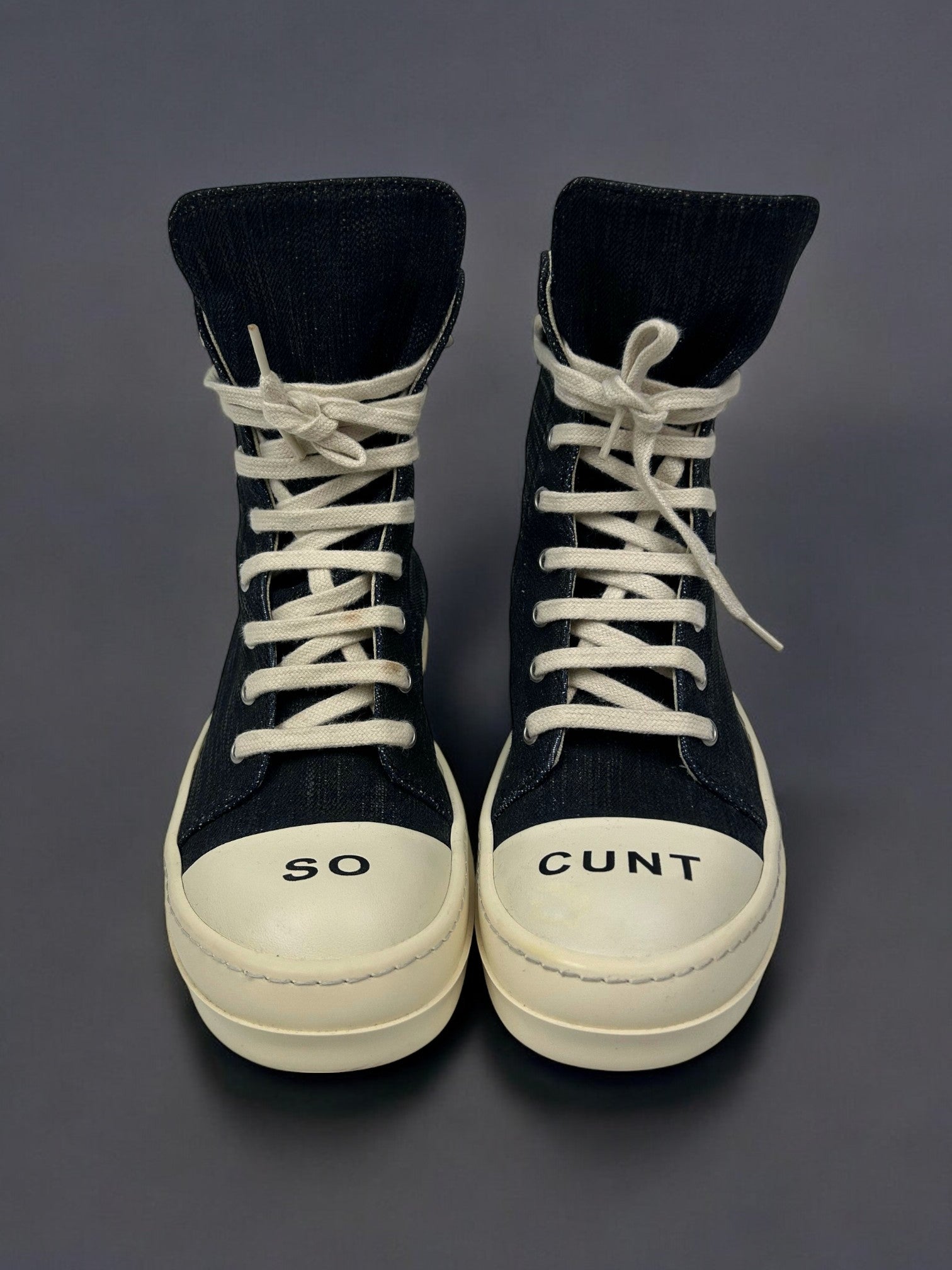 Rick Owens Ramones High "So Cunt"