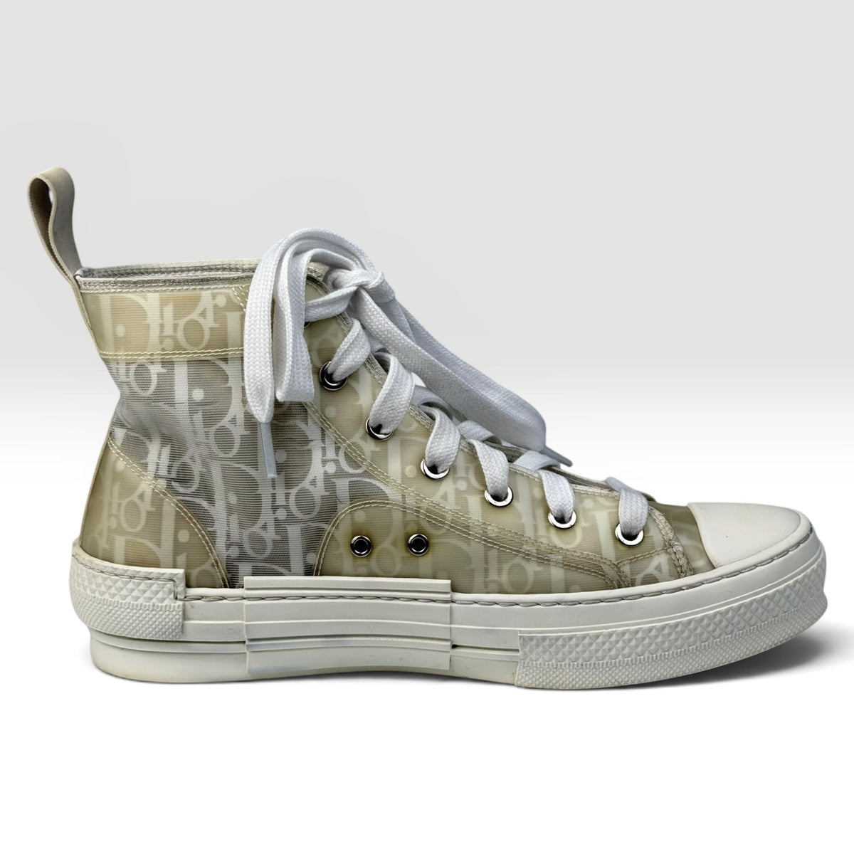 Dior B23 High-Top White Oblique