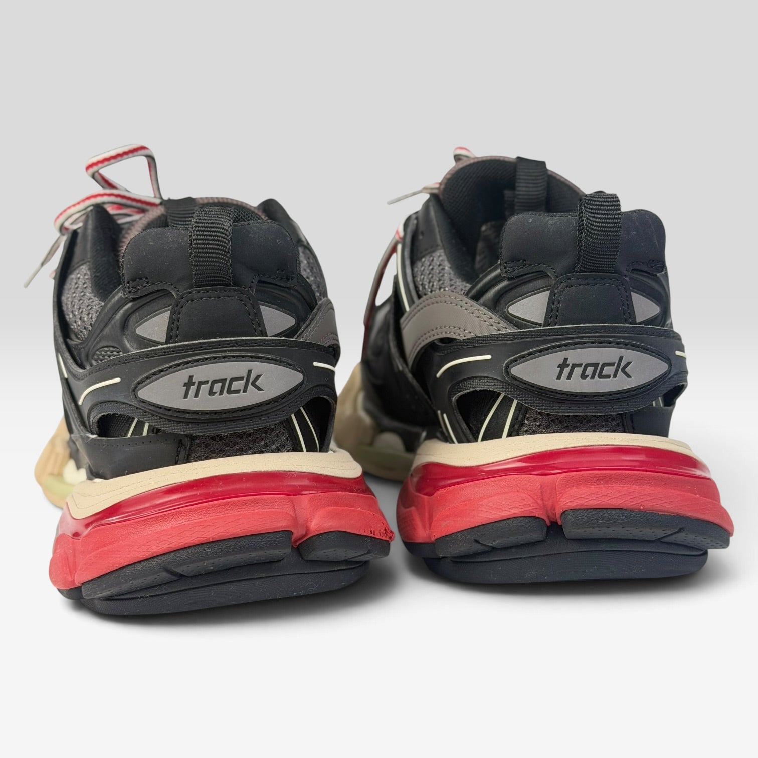 Balenciaga Track Bred Black/Red Sneakers