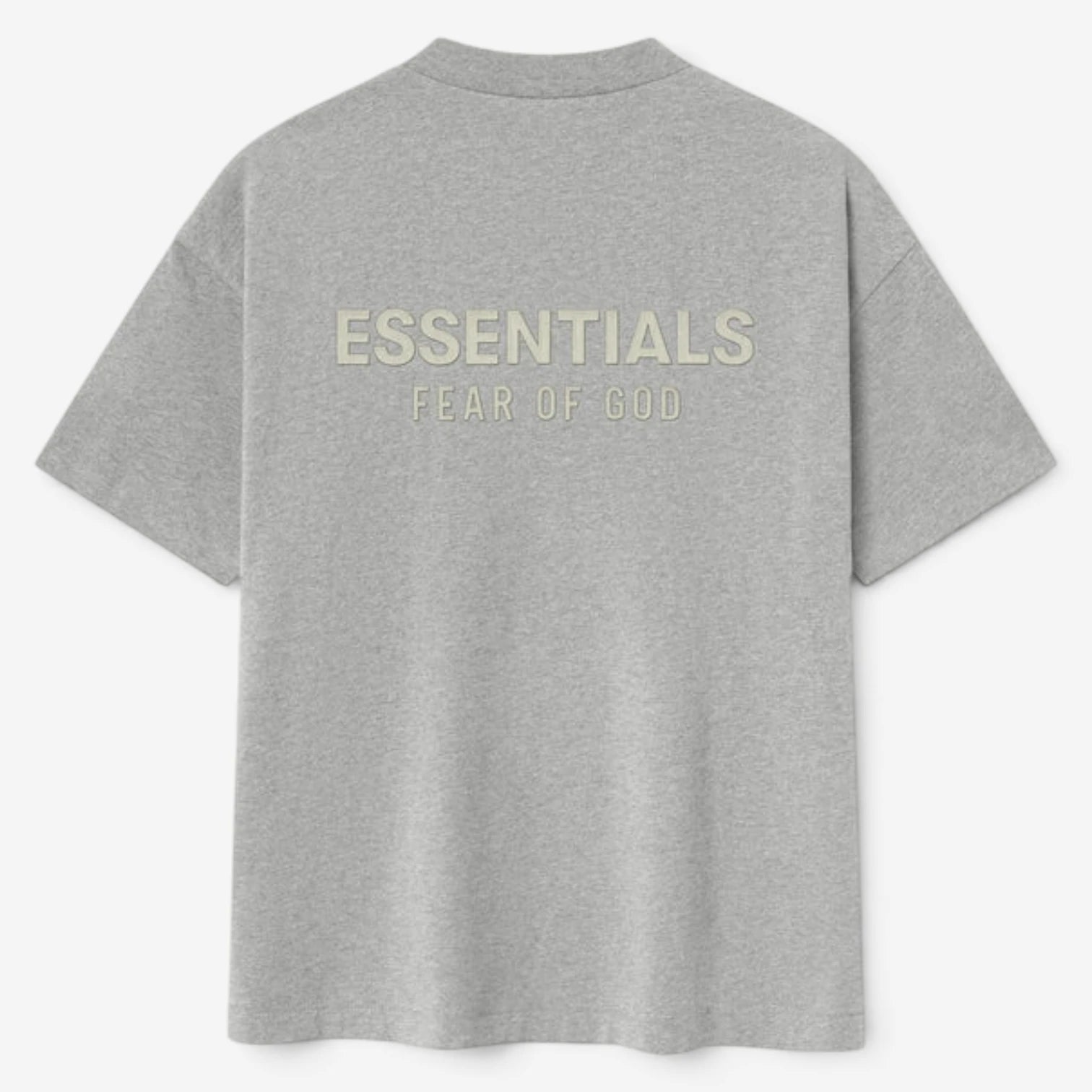 Tricou Essentials Fear Of God "Concrete Heather"