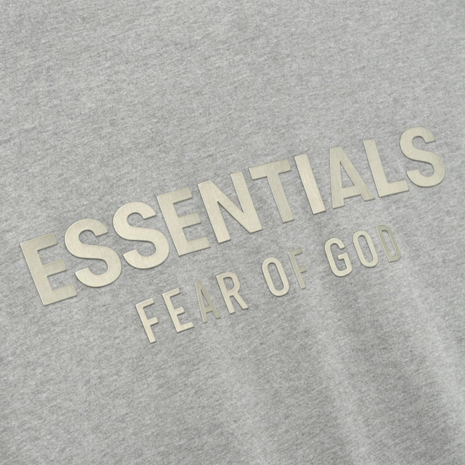 Tricou Essentials Fear Of God "Concrete Heather"