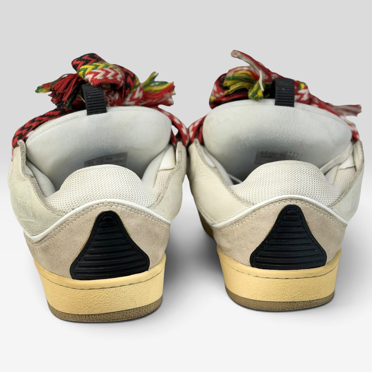 Lanvin Curb White Sneakers