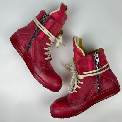 Rick Owens Hot Pink Geobasket