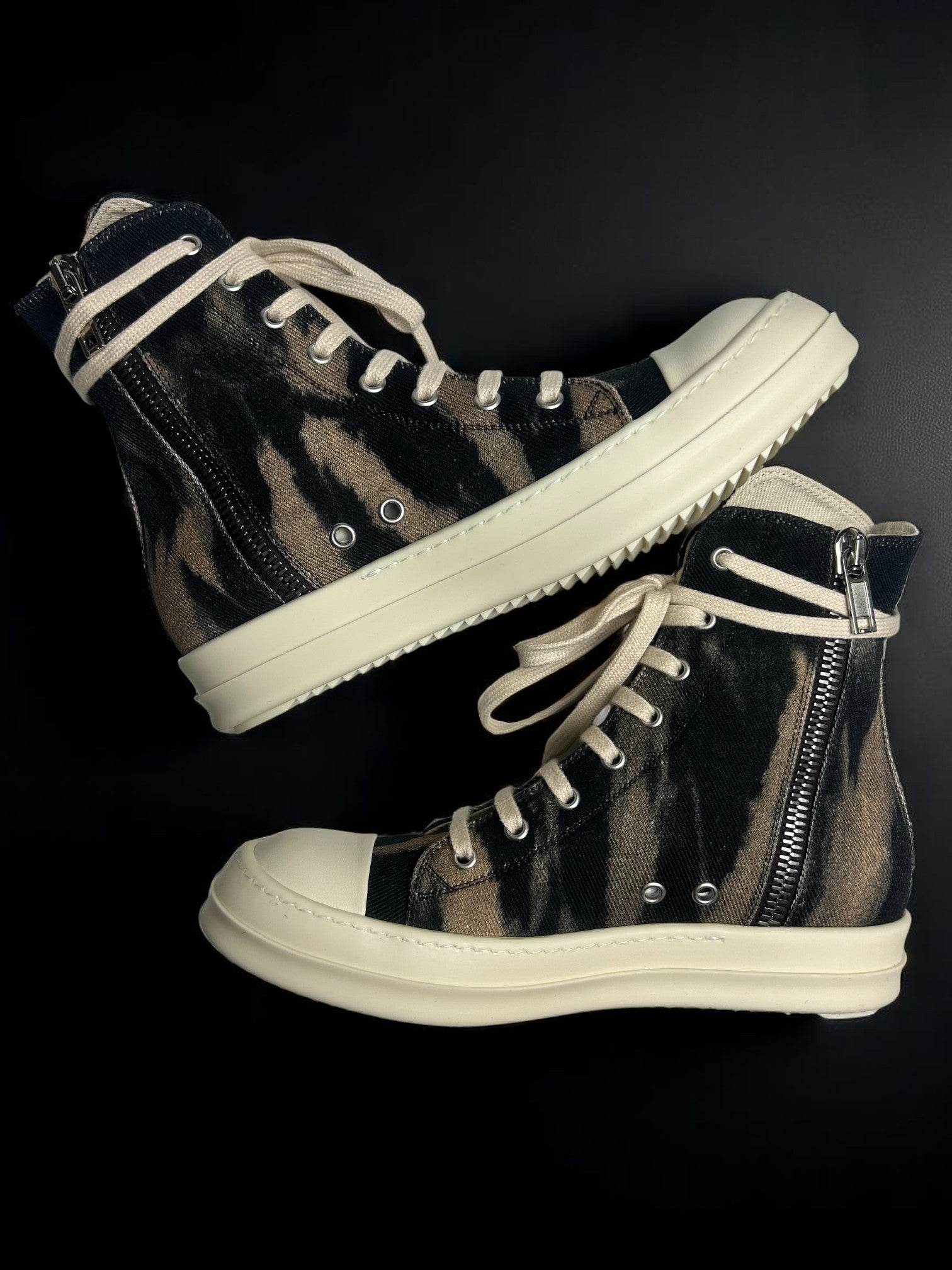 Rick Owens Ramones High Tie Dye - V STEALS