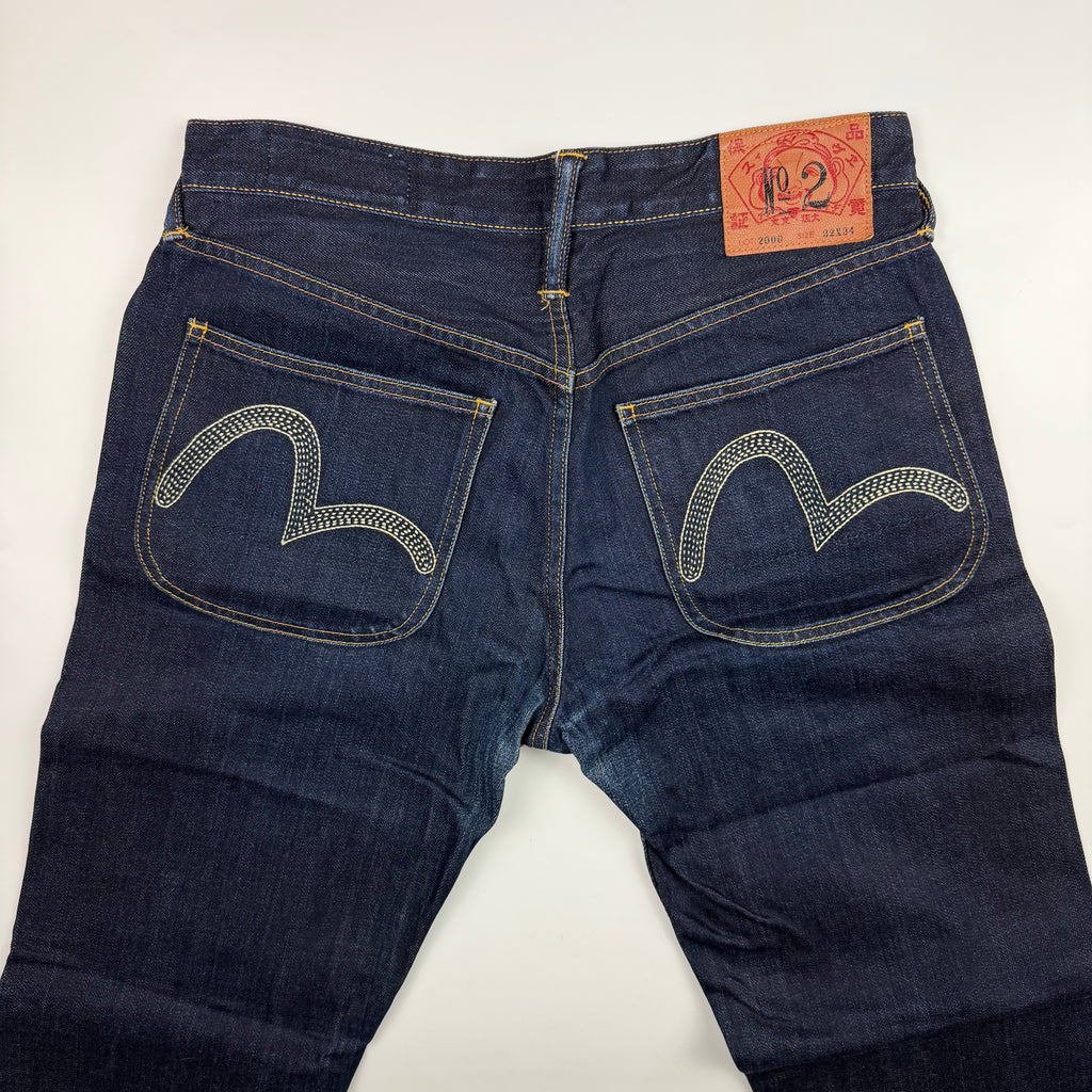 Evisu Embroidered Seagull Jeans