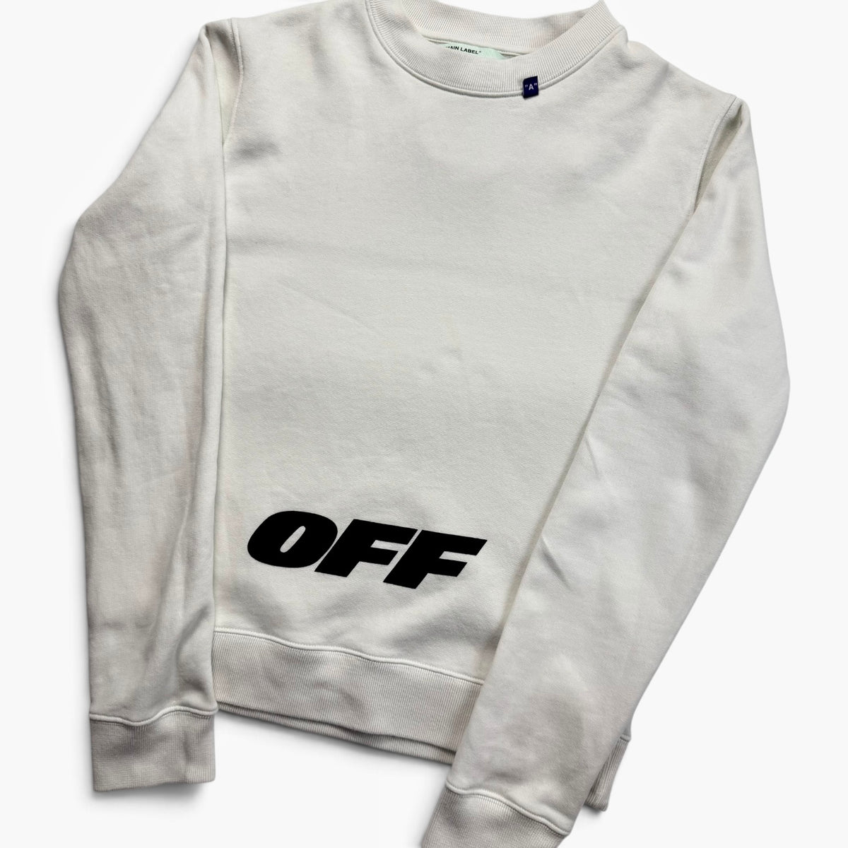 Off-White Wing Logo Sweatshirt White
