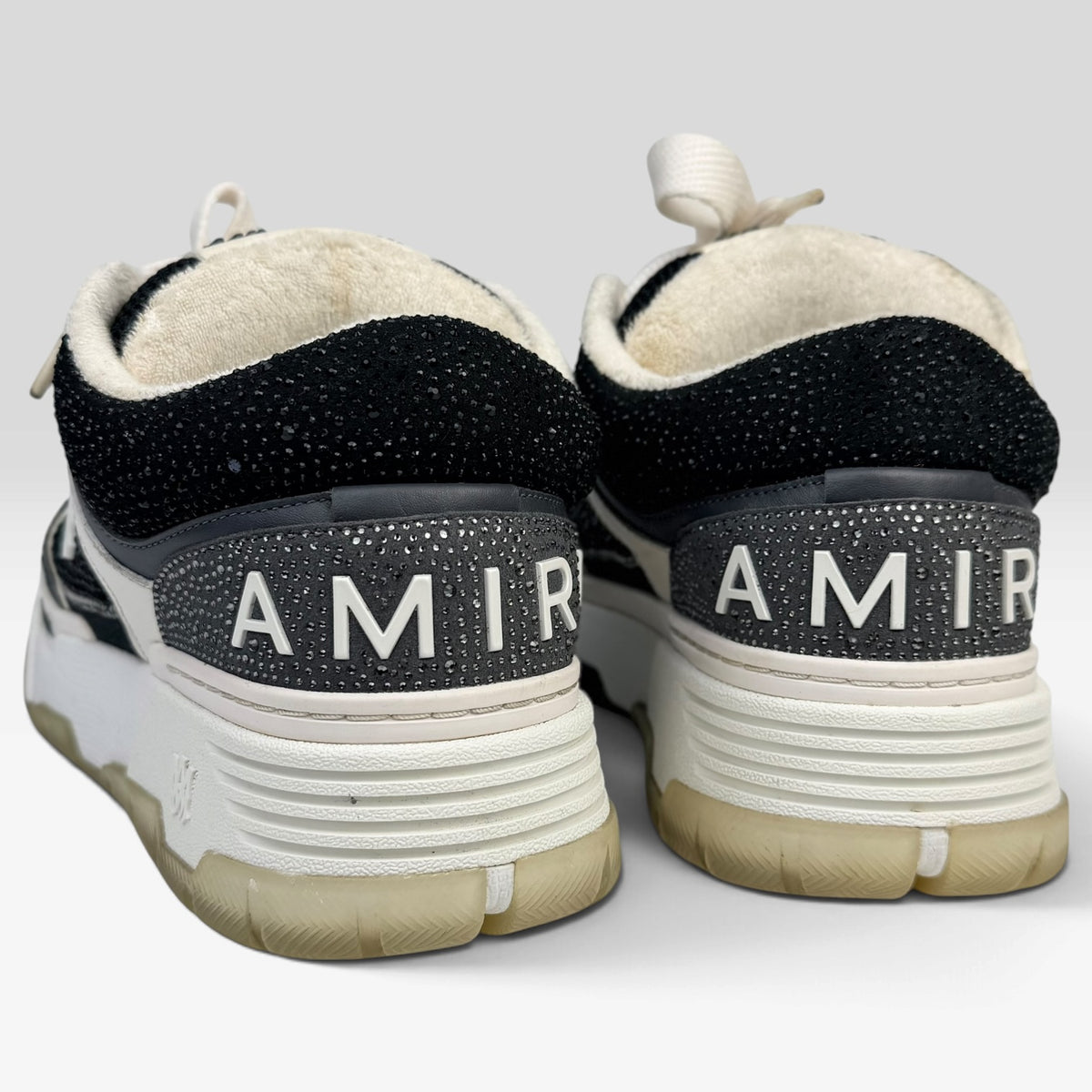 Amiri MA-1 Crystal White/Black – Incaltaminte Barbati AMIRI în mărimile 41 la V STEALS – AMIRI
