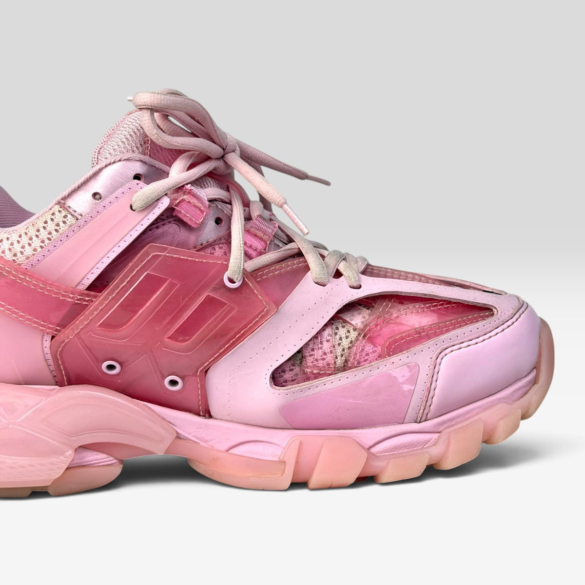 Balenciaga Track Clear Sole Pink