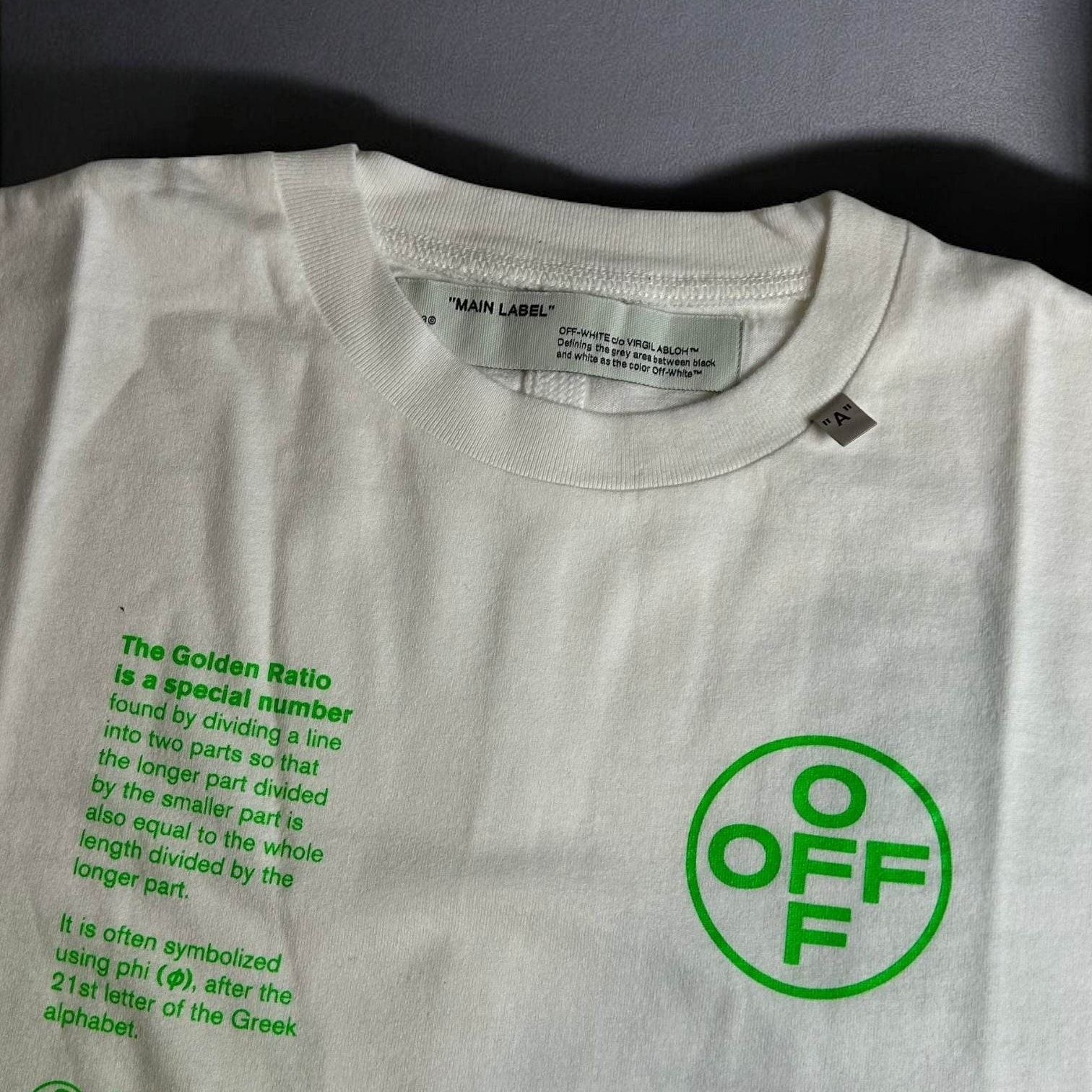 Off-White Golden Ratio T-shirt - V STEALS