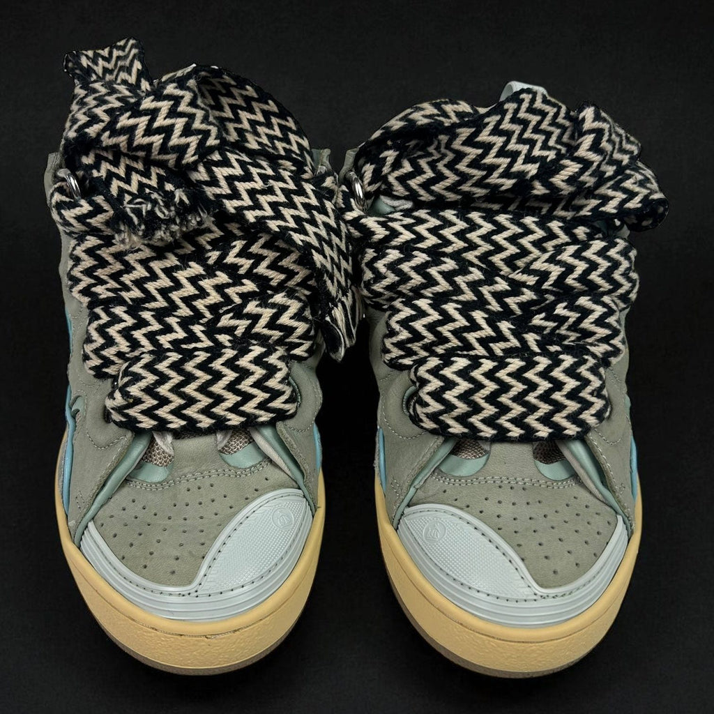 Lanvin Curb Blue Sneakers